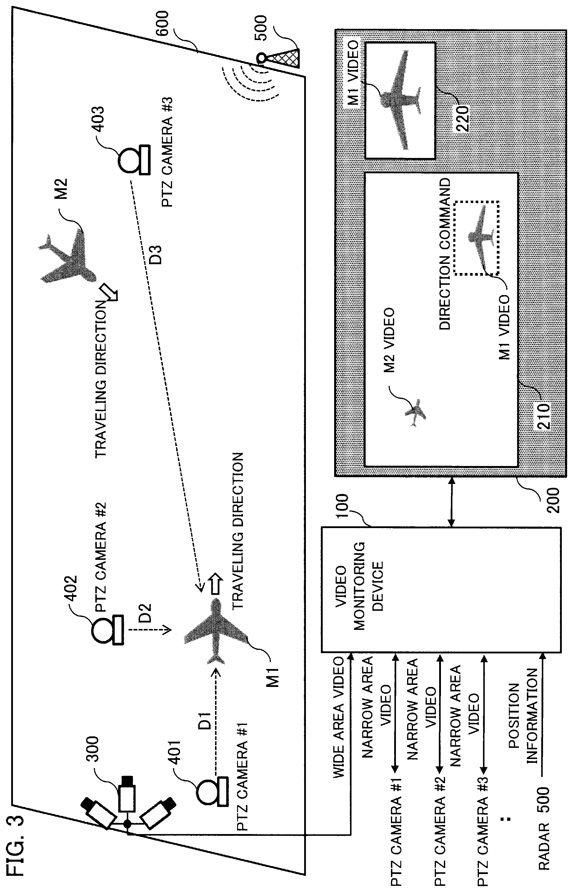 Patent US12592078 Figure 3 – Video monitoring device, video monitoring system, video monitoring method, and storage medium storing video monitoring program