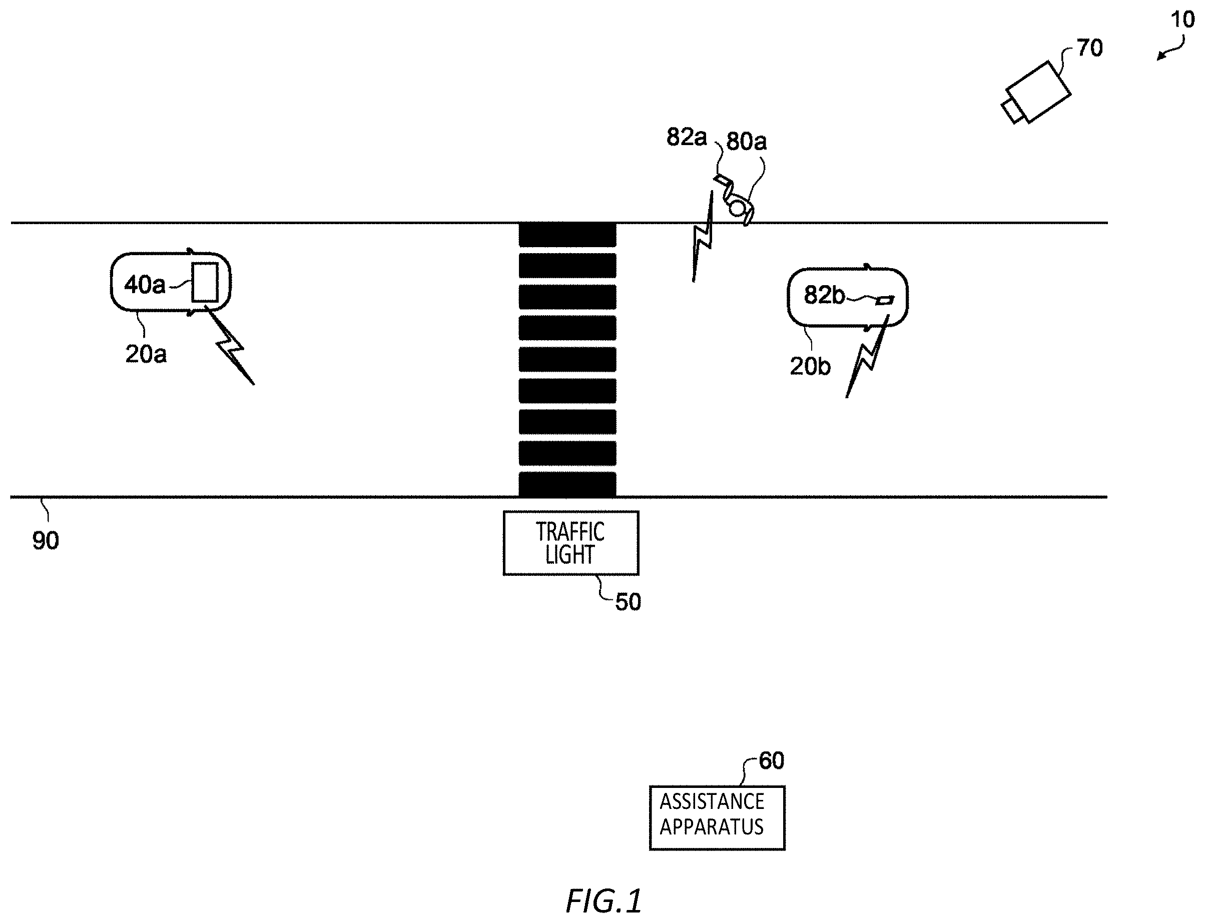 Patent US12592081 — Assistance controlling apparatus, assistance controlling method, and computer-readable storage medium — Figure 1