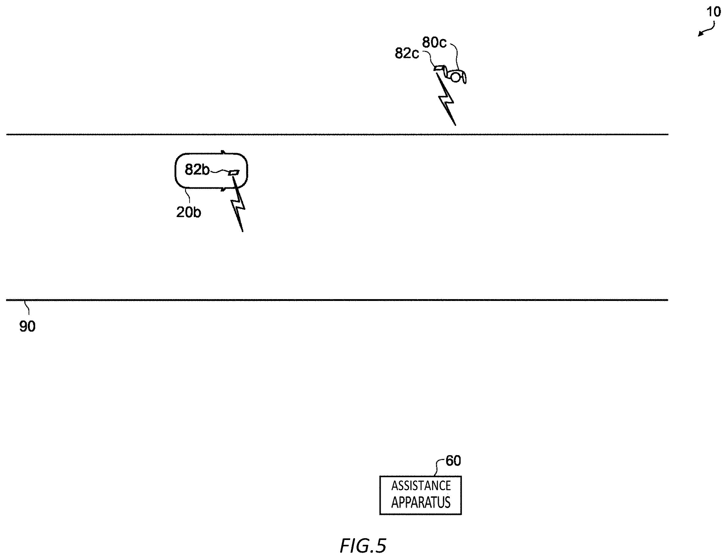 Patent US12592081 Figure 5 – Assistance controlling apparatus, assistance controlling method, and computer-readable storage medium