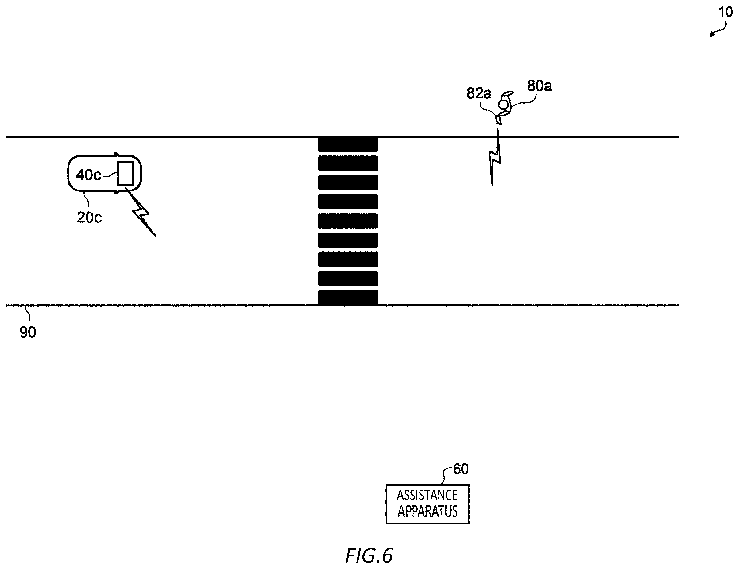 Patent US12592081 Figure 6 – Assistance controlling apparatus, assistance controlling method, and computer-readable storage medium