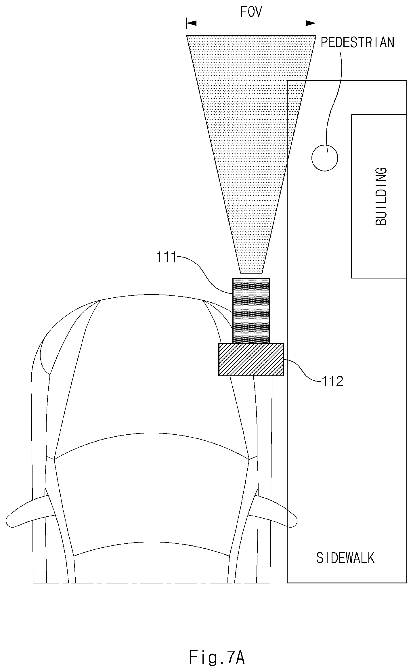 Patent US12592082 Figure 8 – Device and method for providing information for vehicle using road surface