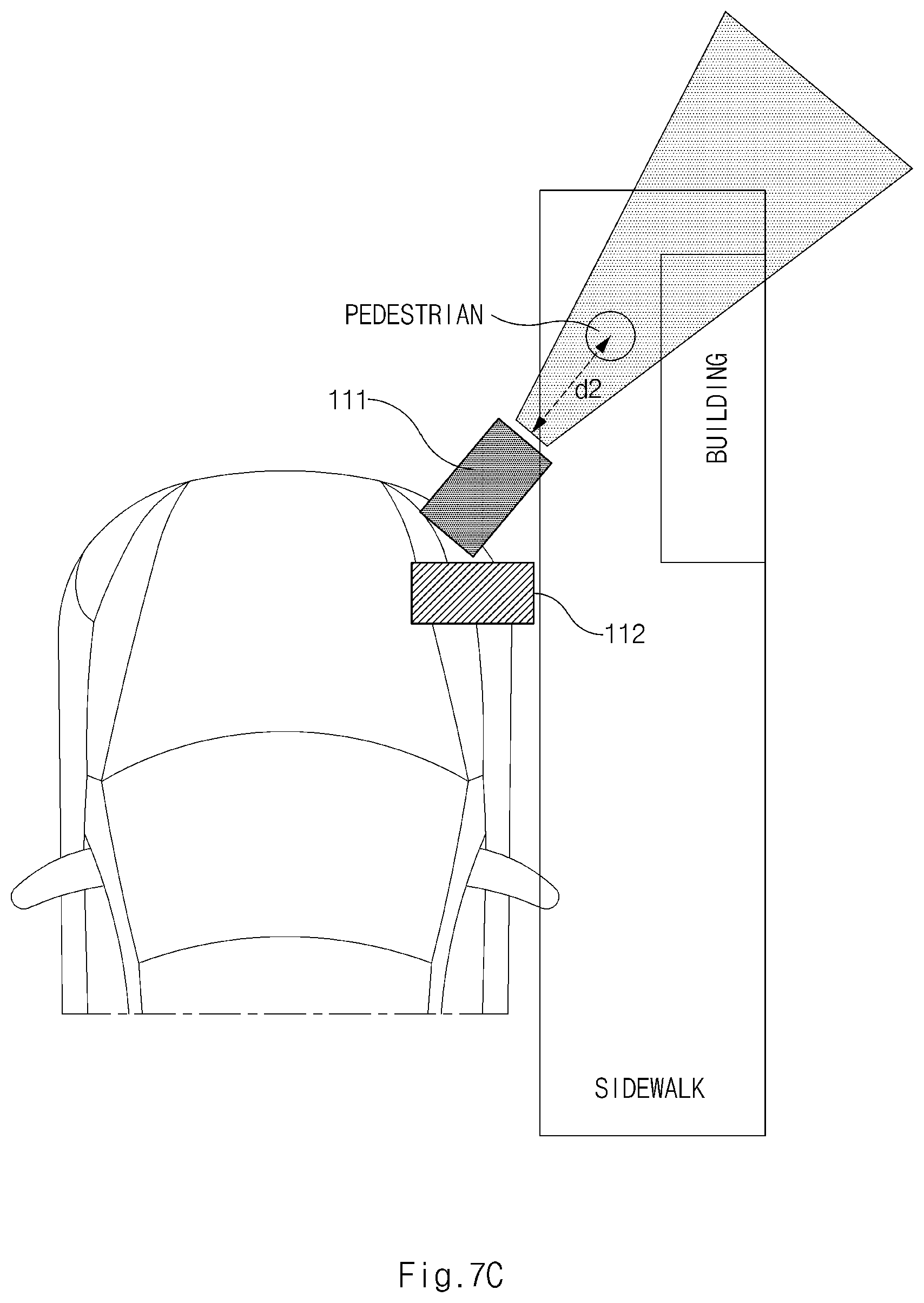 Patent US12592082 Figure 10 – Device and method for providing information for vehicle using road surface
