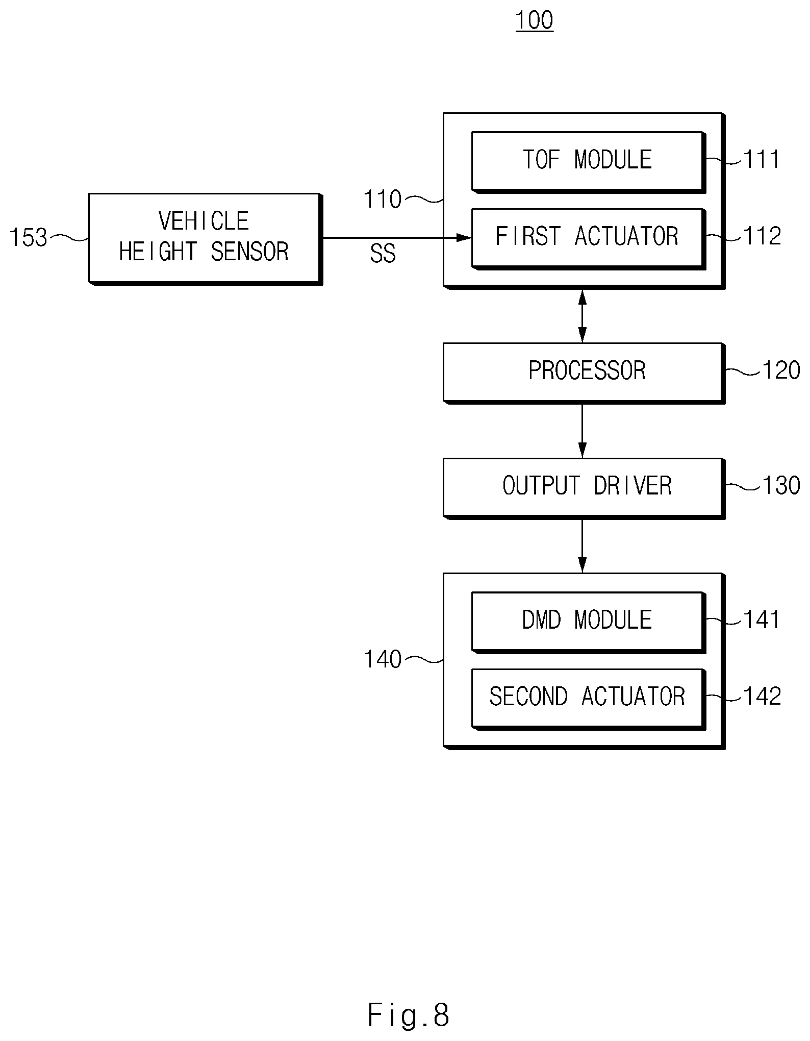 Patent US12592082 Figure 11 – Device and method for providing information for vehicle using road surface