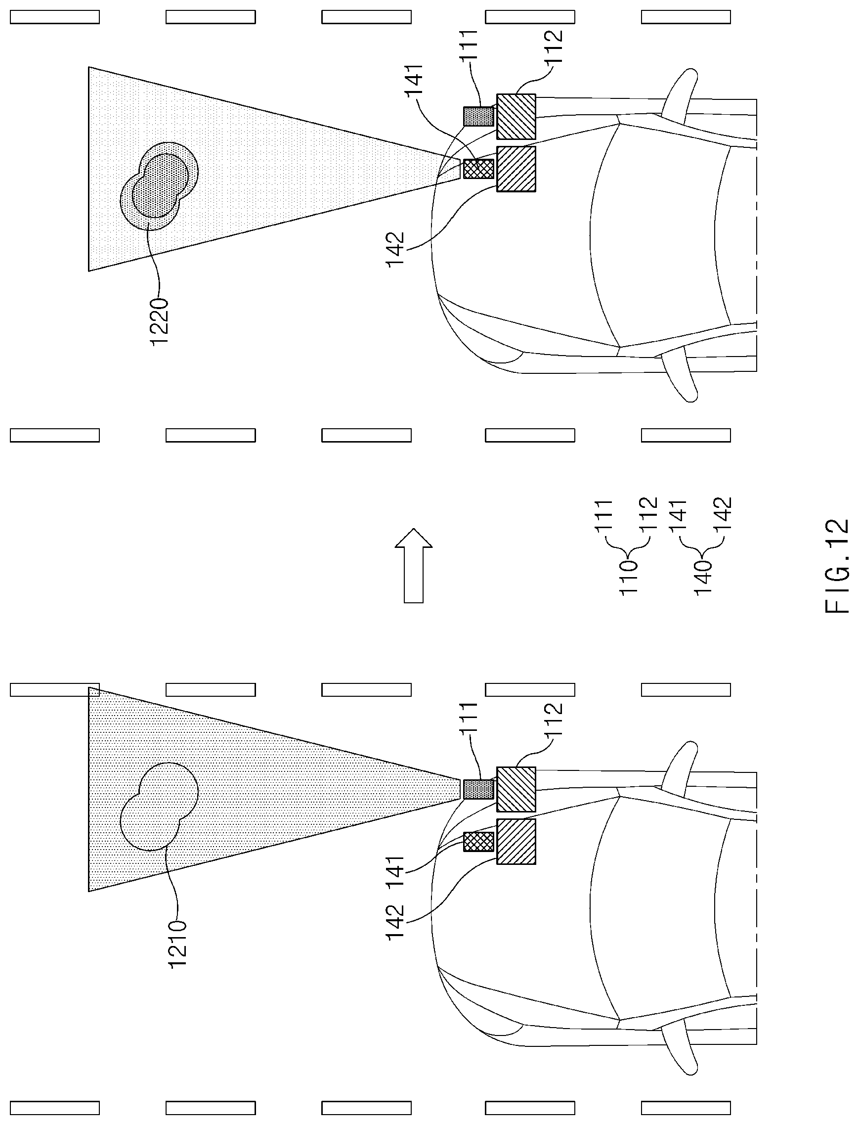 Patent US12592082 Figure 16 – Device and method for providing information for vehicle using road surface