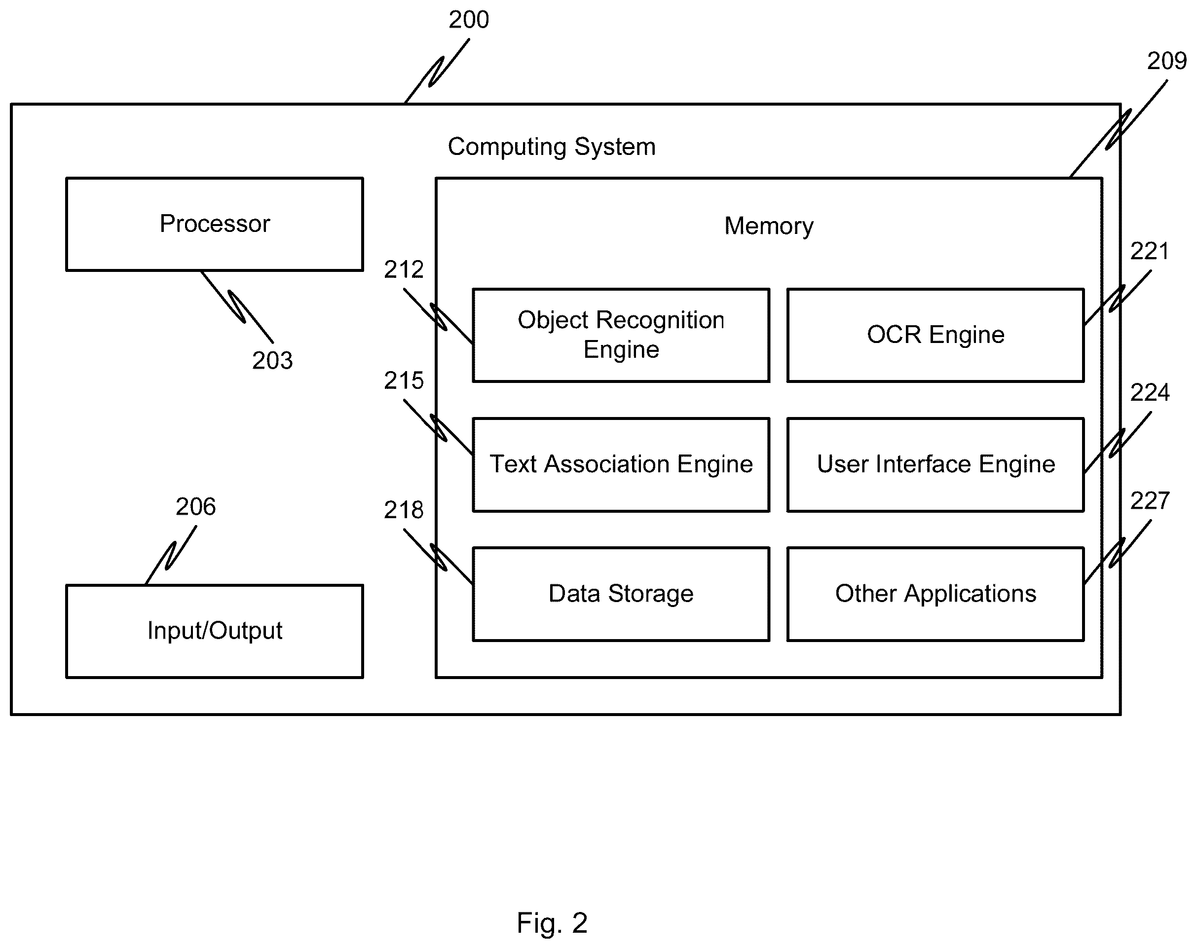 Patent US12592094 Figure 2 – Methods and systems of automatically associating text and control objects