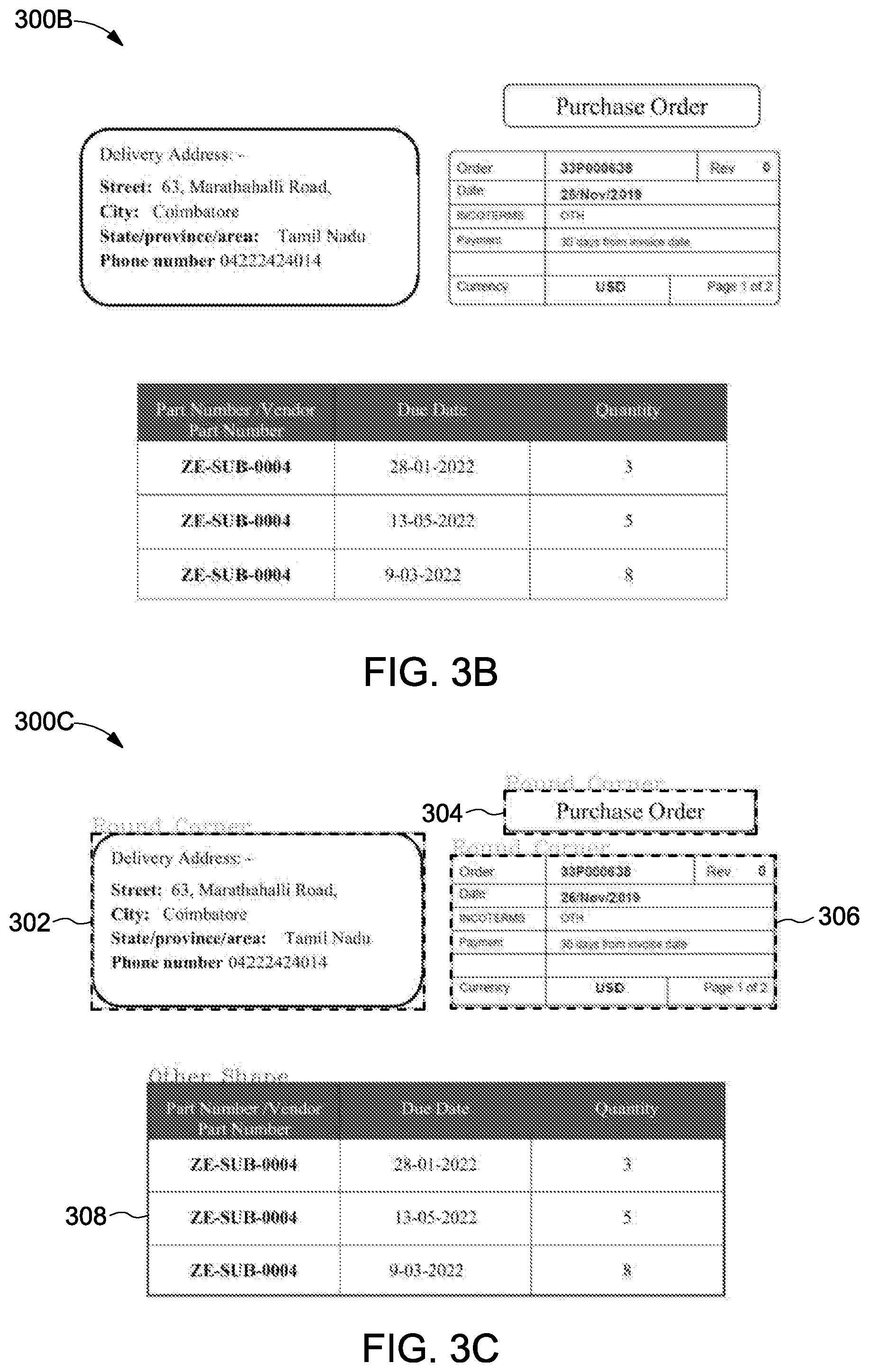 Patent US12592095 Figure 3 – Method and system of determining shape of a table in a document