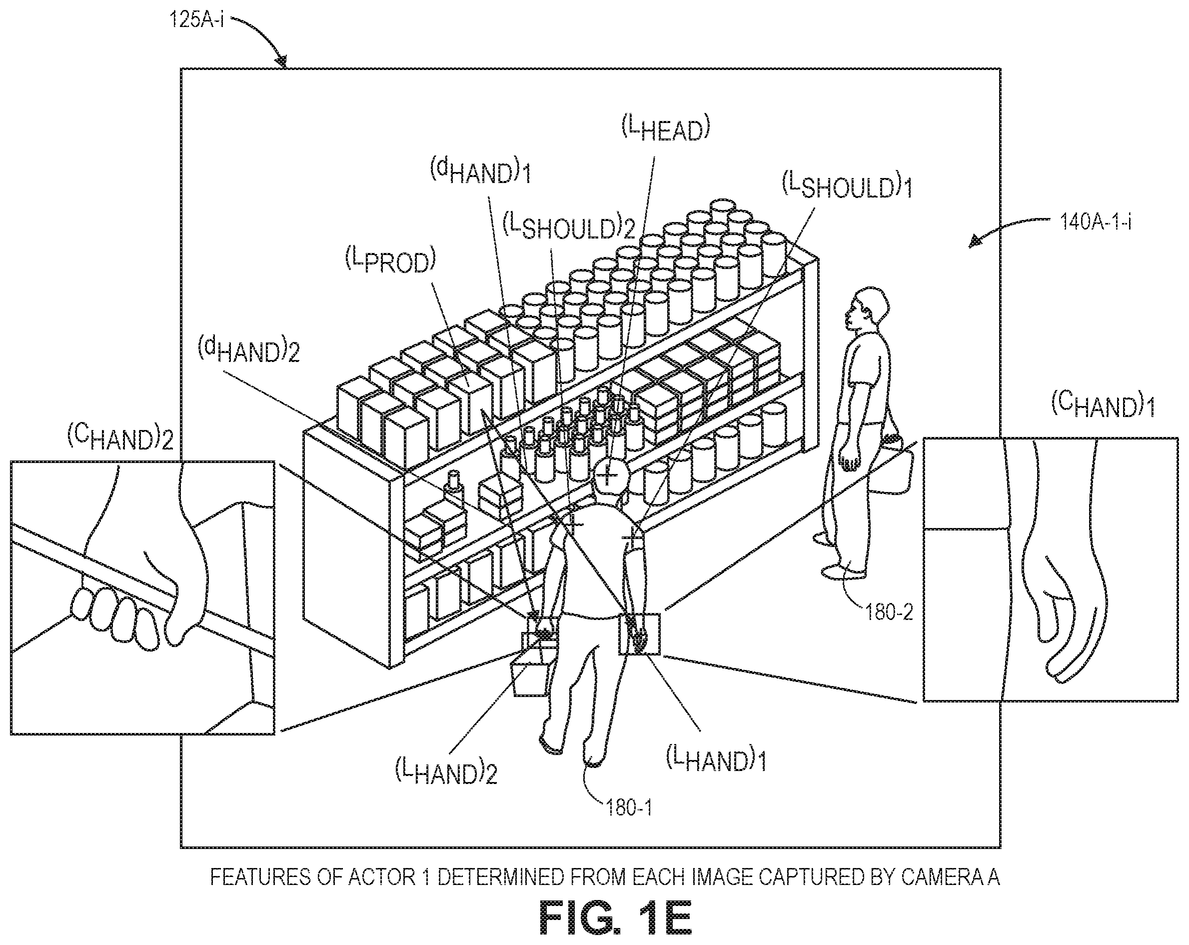 Patent US12592096 Figure 5 – Modeling and detecting shopping events using visual images and machine learning