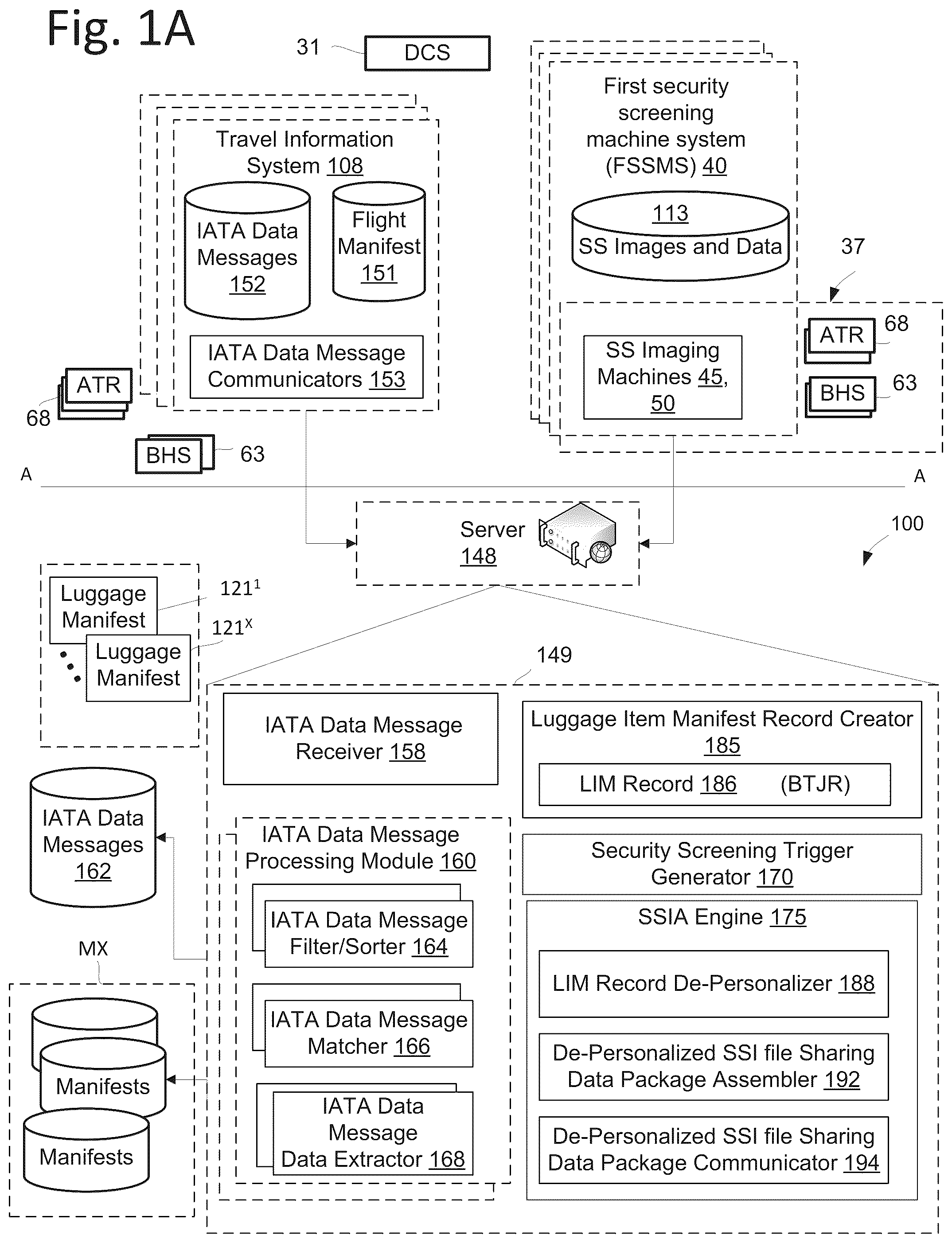 Patent US12592099 Figure 1 – System and method for fraud prevention using security screening image