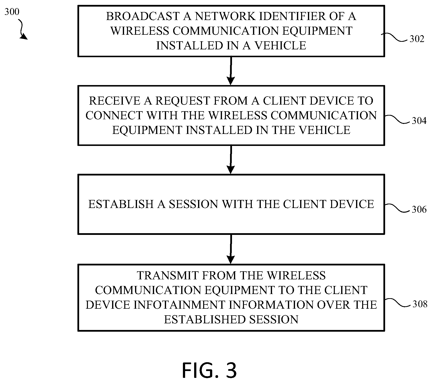 Patent US12592103 Figure 3 – System and method for communicating driving intent of an autonomous vehicle