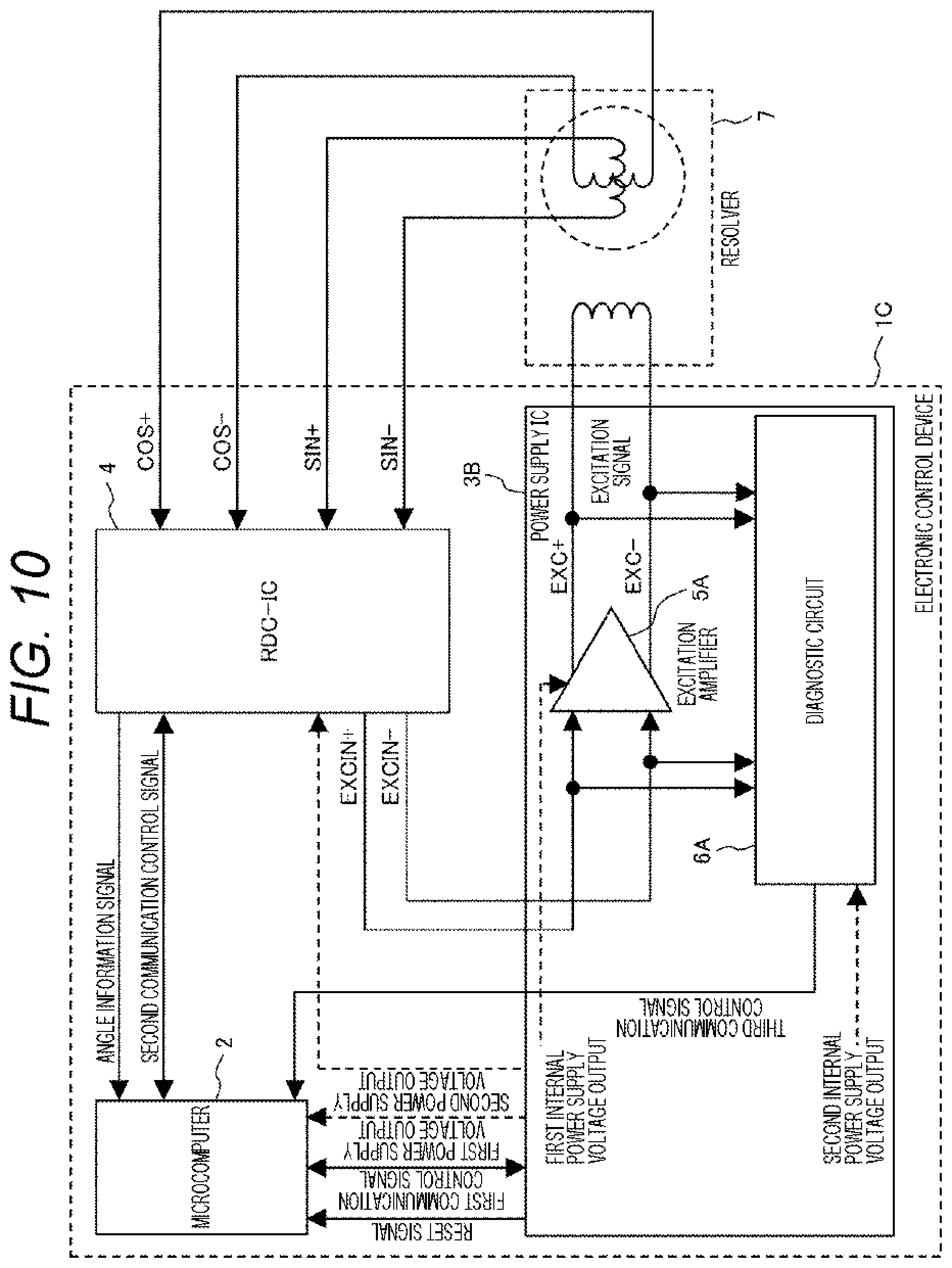 Patent US12592105 Figure 10 – Electronic control device and method for diagnosing electronic control device