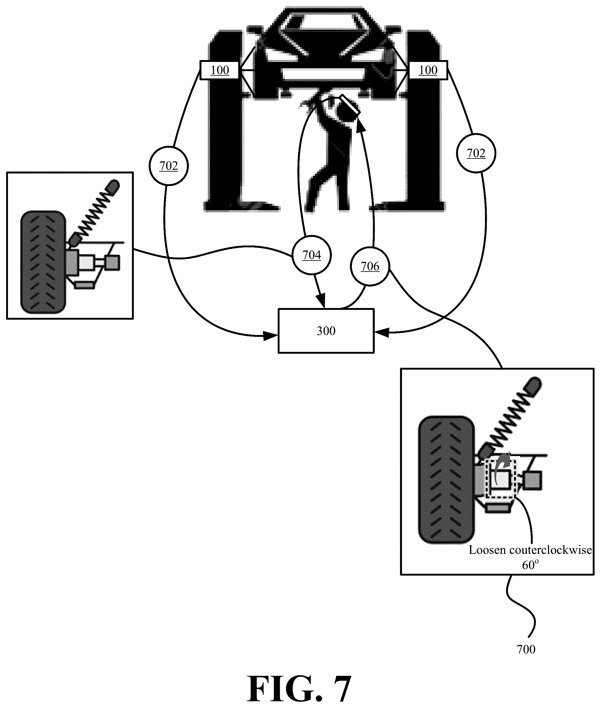 Patent US12592106 Figure 7 – Systems and methods for vehicle tuning and calibration
