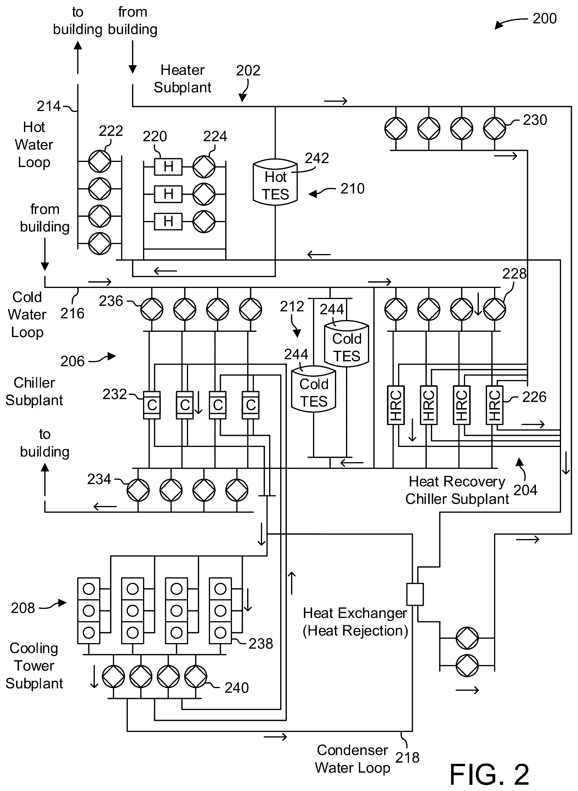 Patent US12592109 Figure 2 – Building equipment access management system with dynamic access code generation to unlock equipment control panels