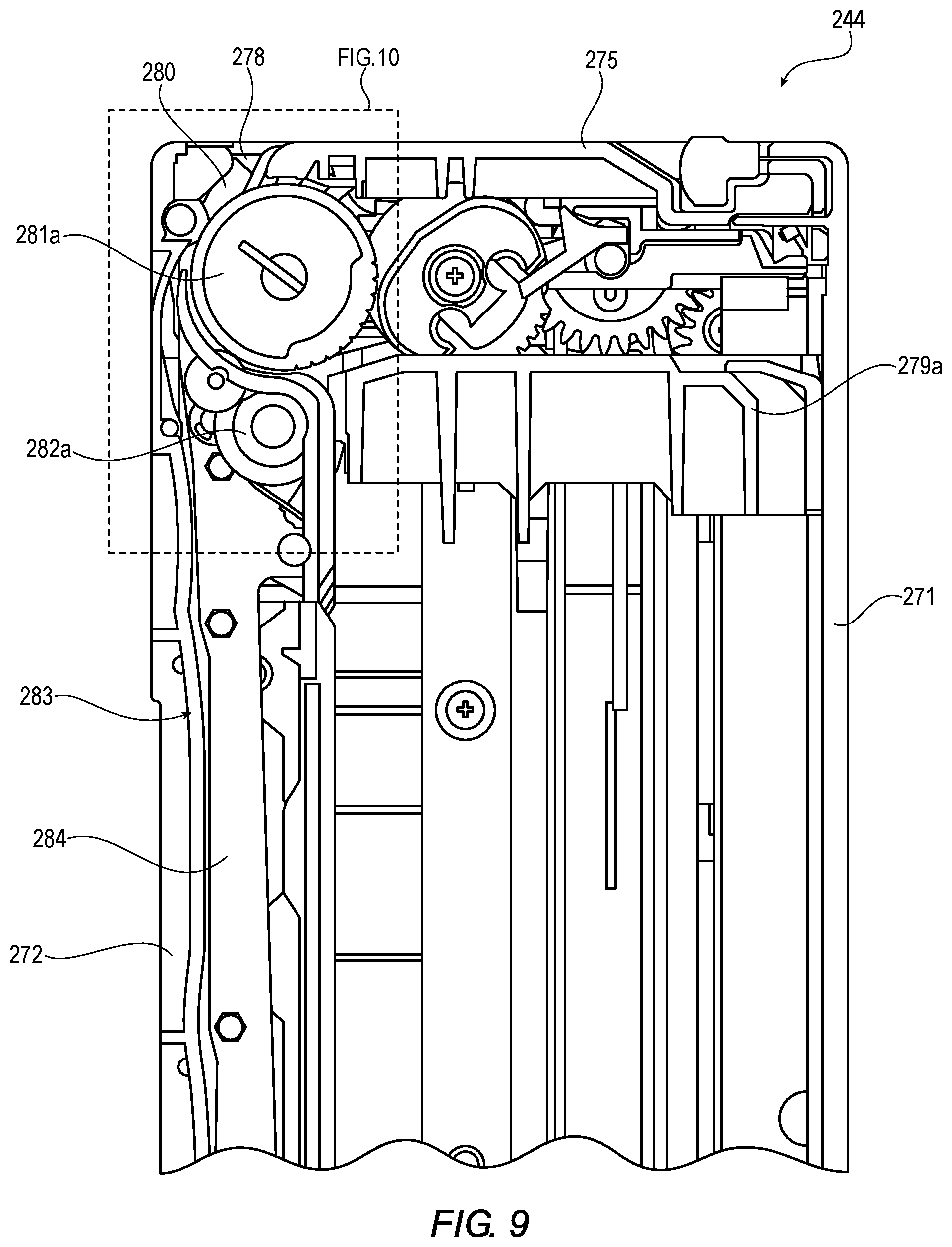 Patent US12592113 Figure 9 – Dual cassette