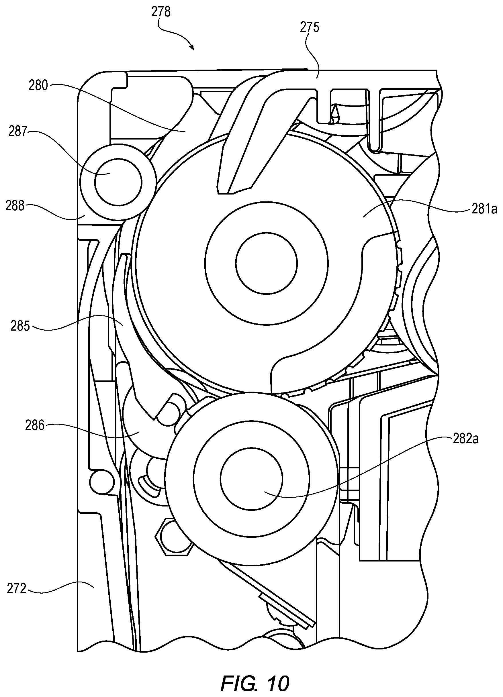 Patent US12592113 Figure 10 – Dual cassette