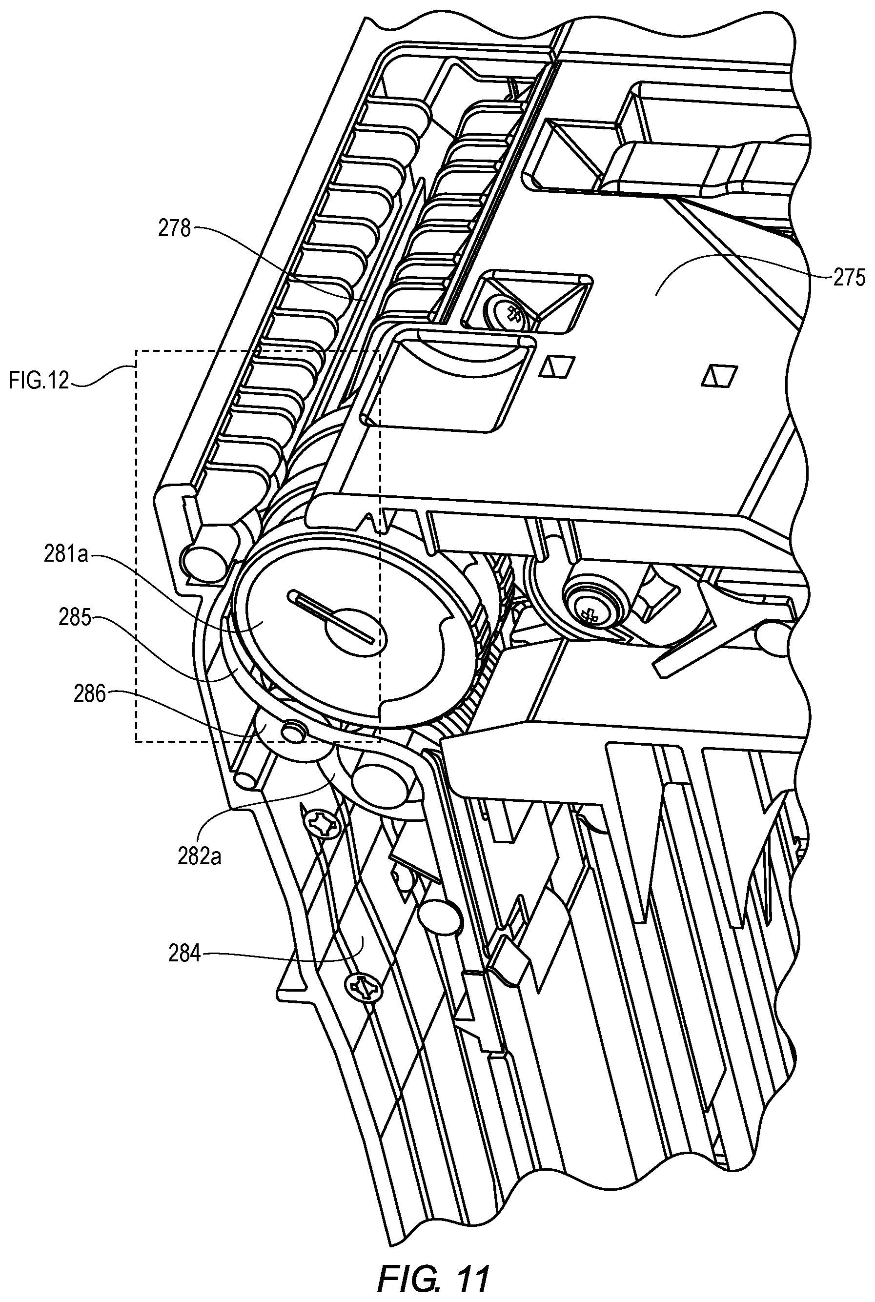 Patent US12592113 Figure 11 – Dual cassette