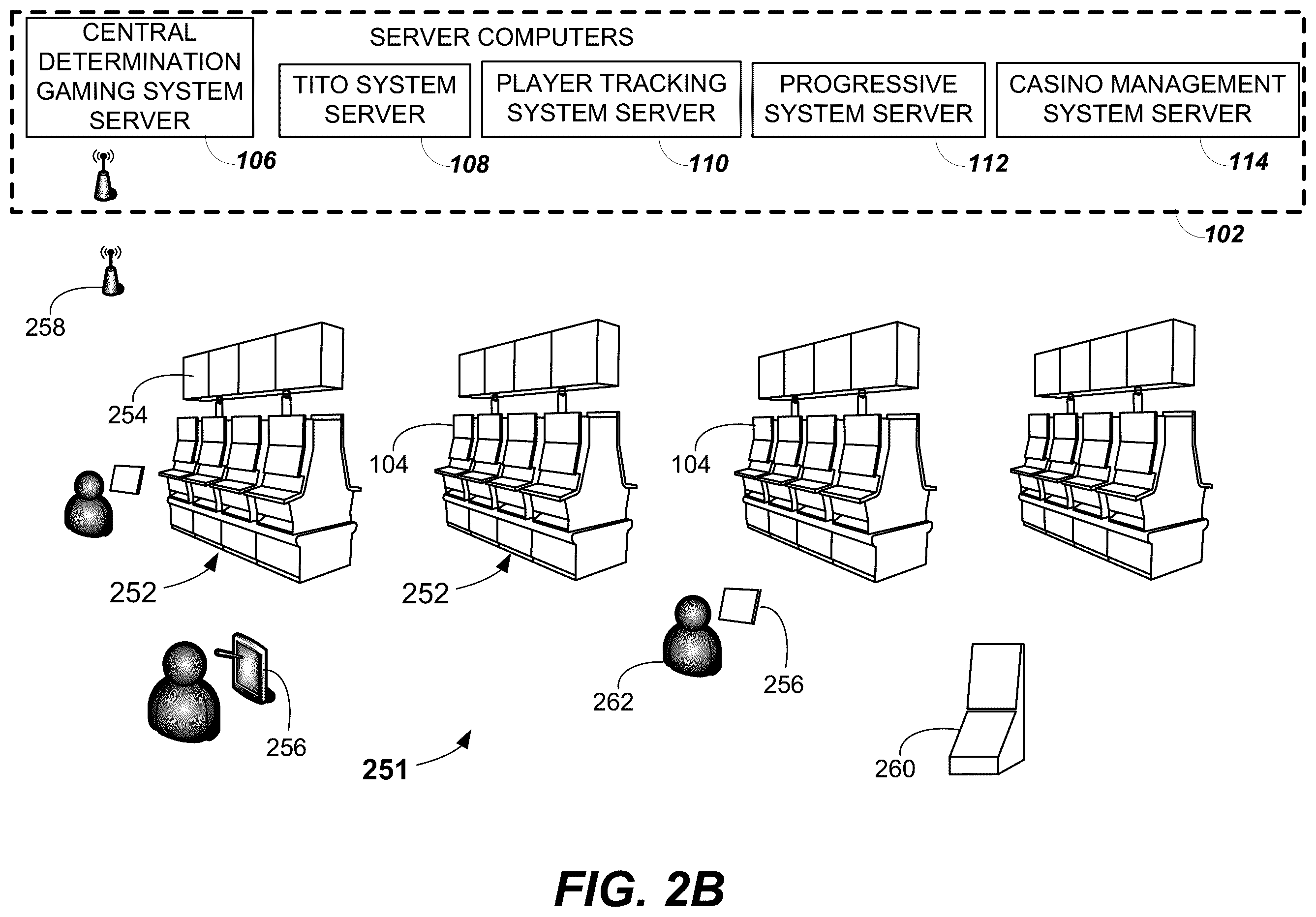Patent US12592117 Figure 3 – Device for stabilizing gaming machine