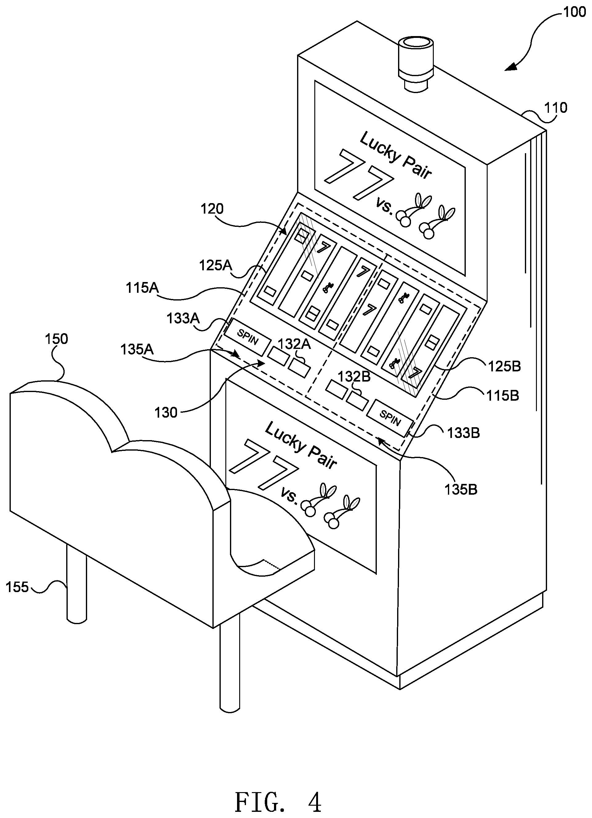 Patent US12592122 Figure 7 – Method for sharing game play on an electronic gaming device