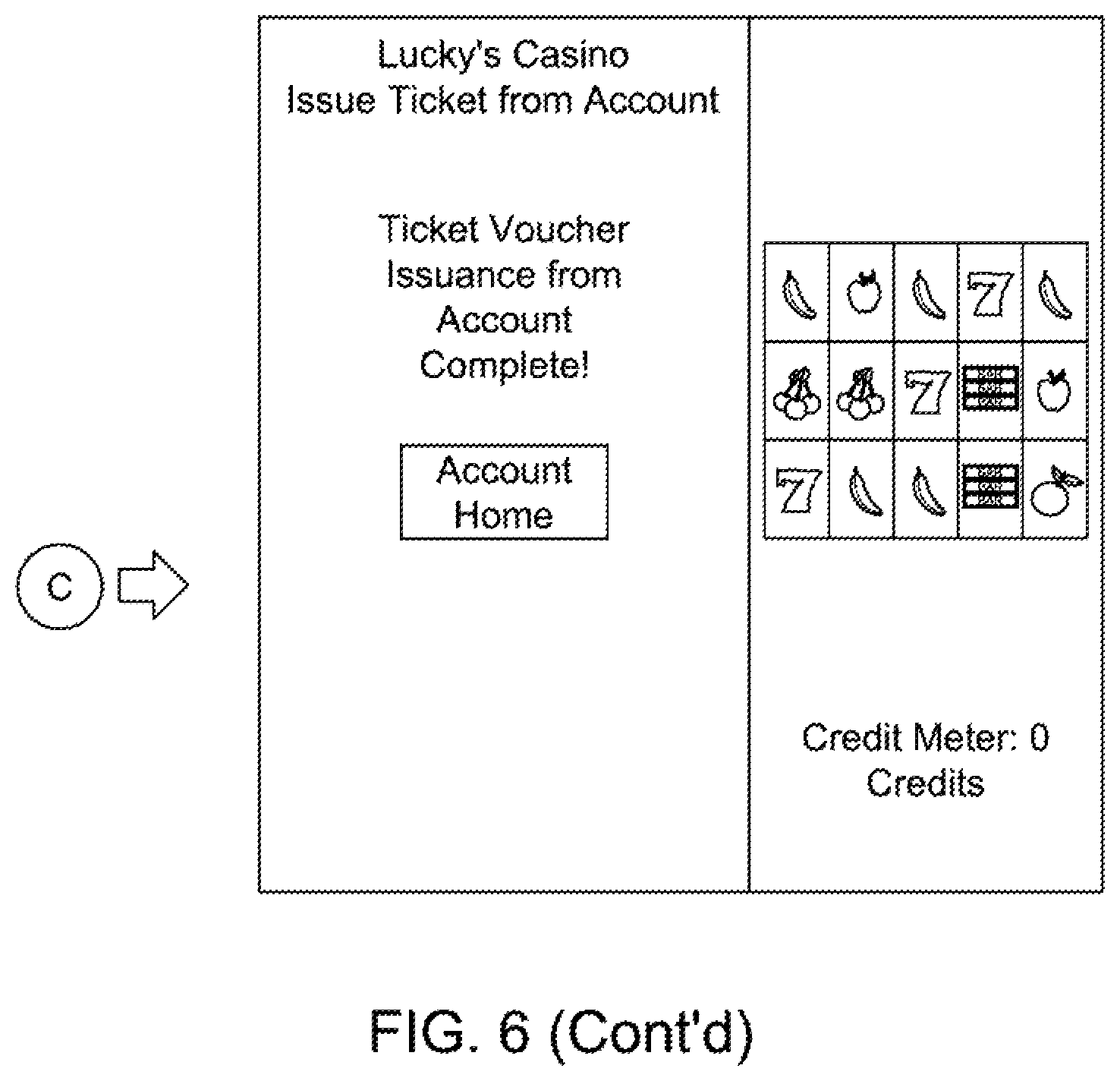 Patent US12592123 Figure 18 – Accessing gaming establishment account funds with a ticket voucher based on multiple cashout inputs