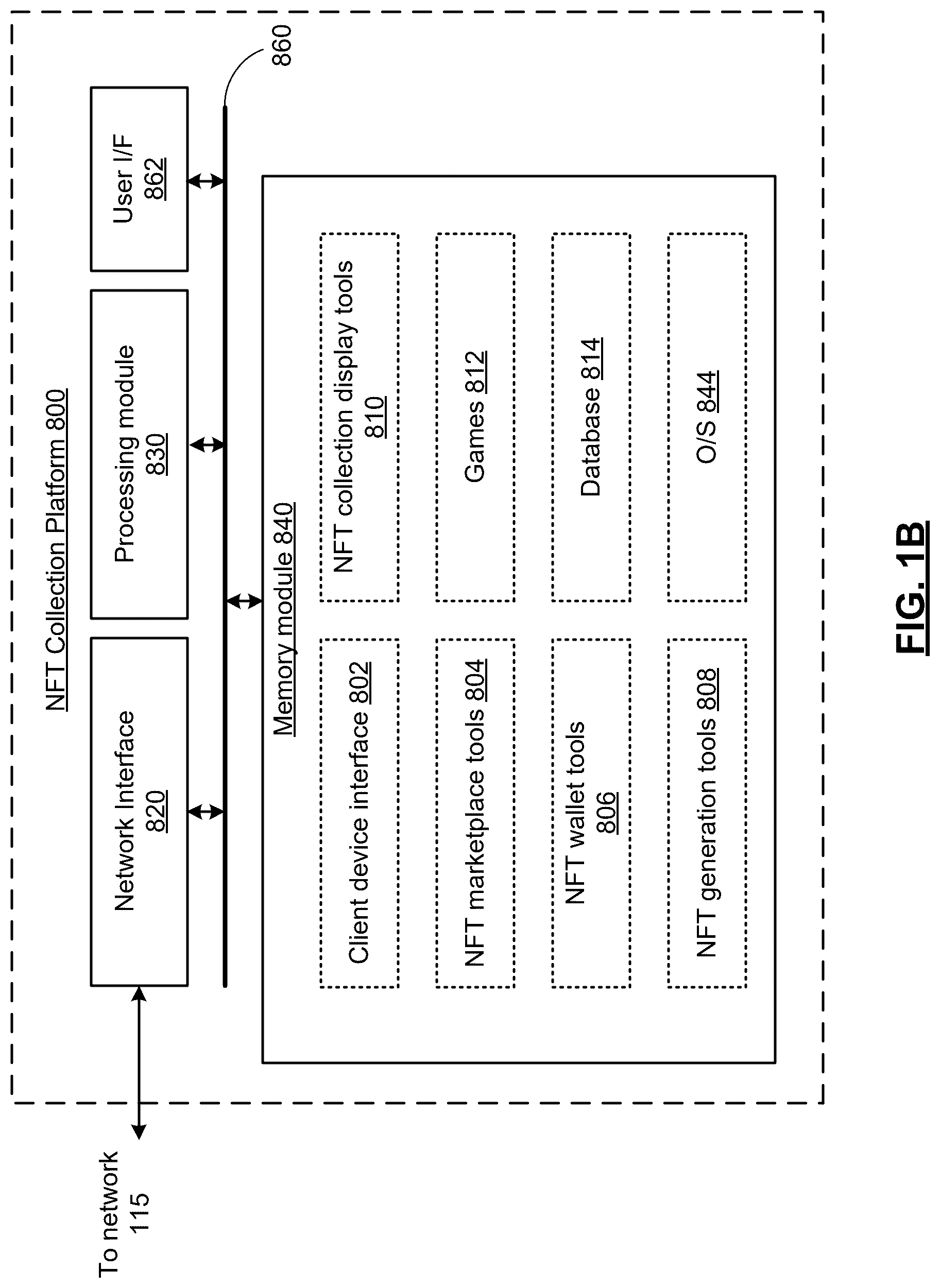 Patent US12592124 Figure 2 – Client device with updated player token NFTs and methods for use therewith