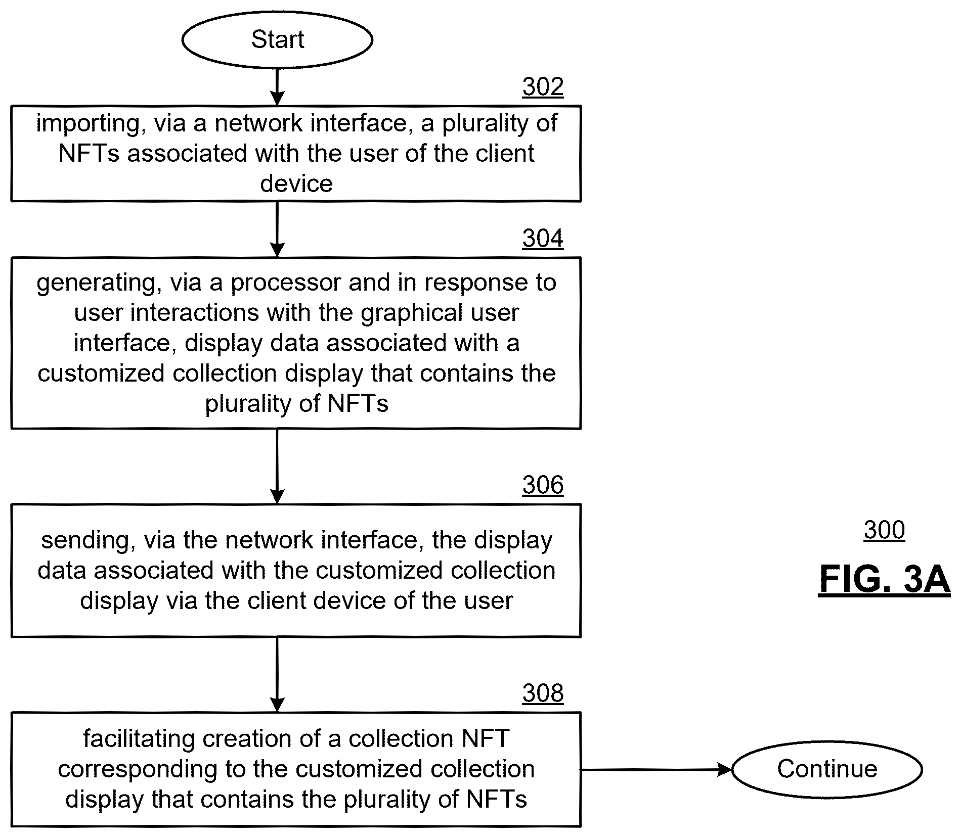 Patent US12592124 Figure 4 – Client device with updated player token NFTs and methods for use therewith