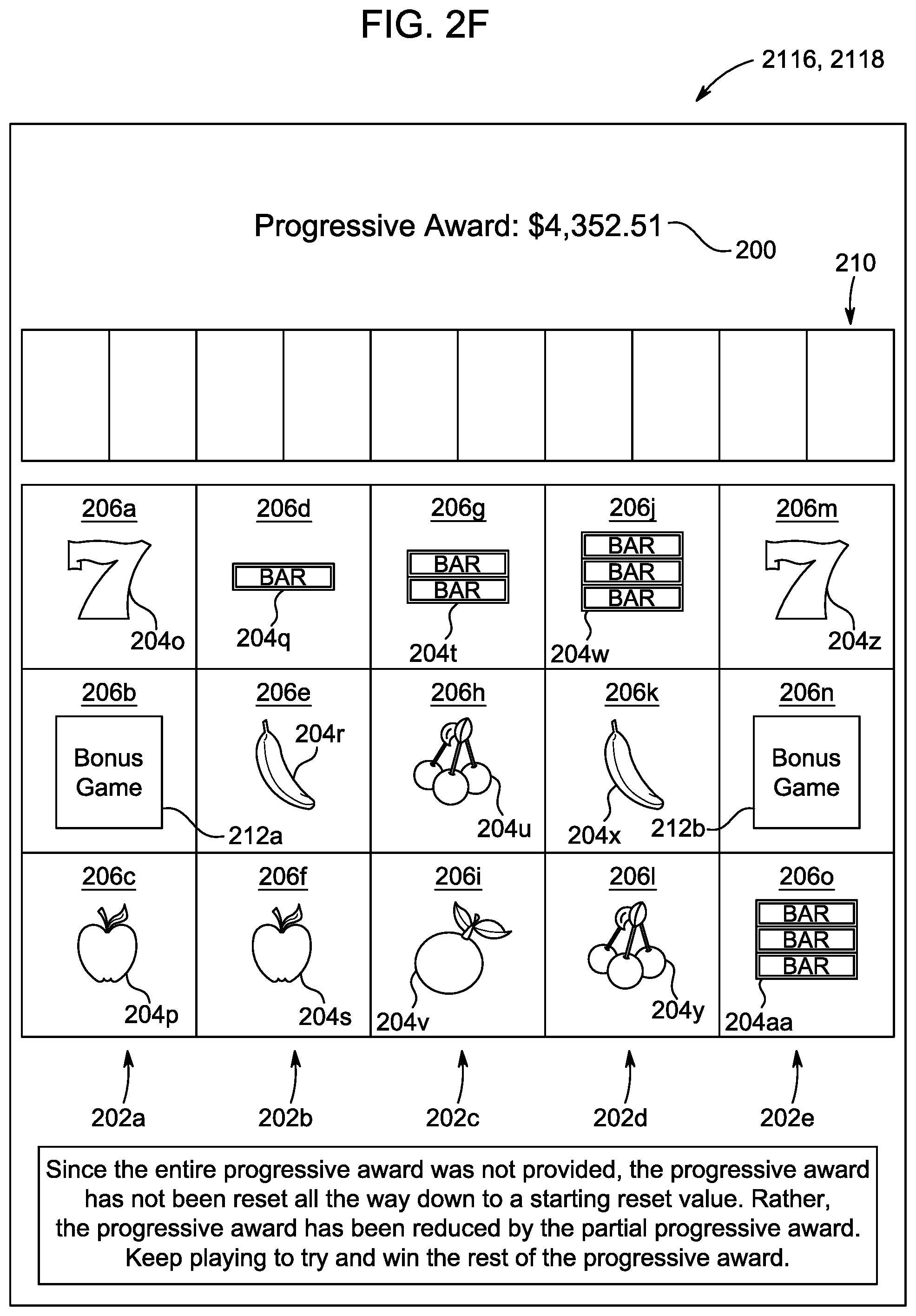 Patent US12592125 Figure 8 – Partial reset of dynamic awards
