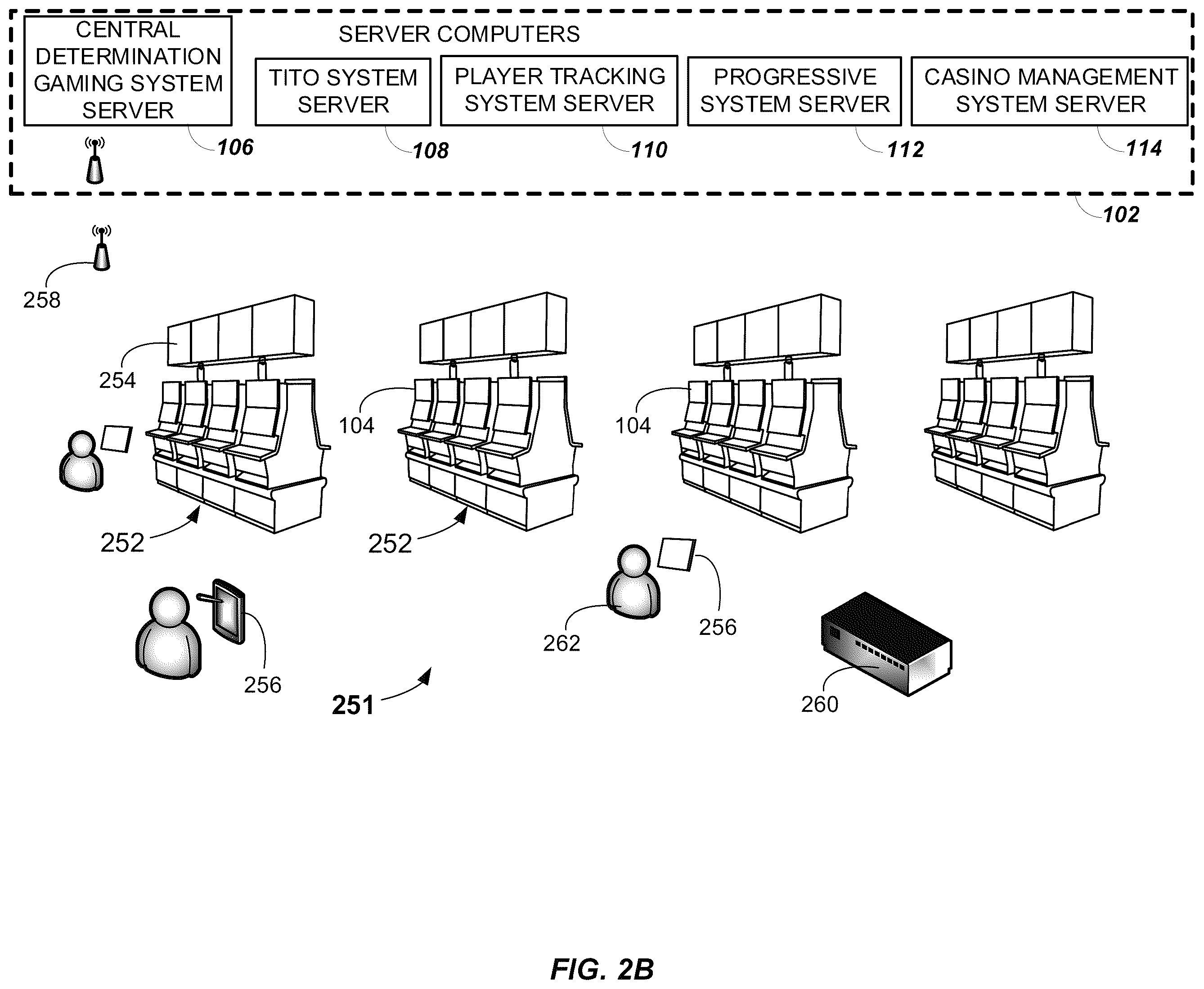 Patent US12592129 Figure 3 – Electronic gaming machine with symbols streaming adjacent an active reel matrix with reel expansion and symbol absorption processes