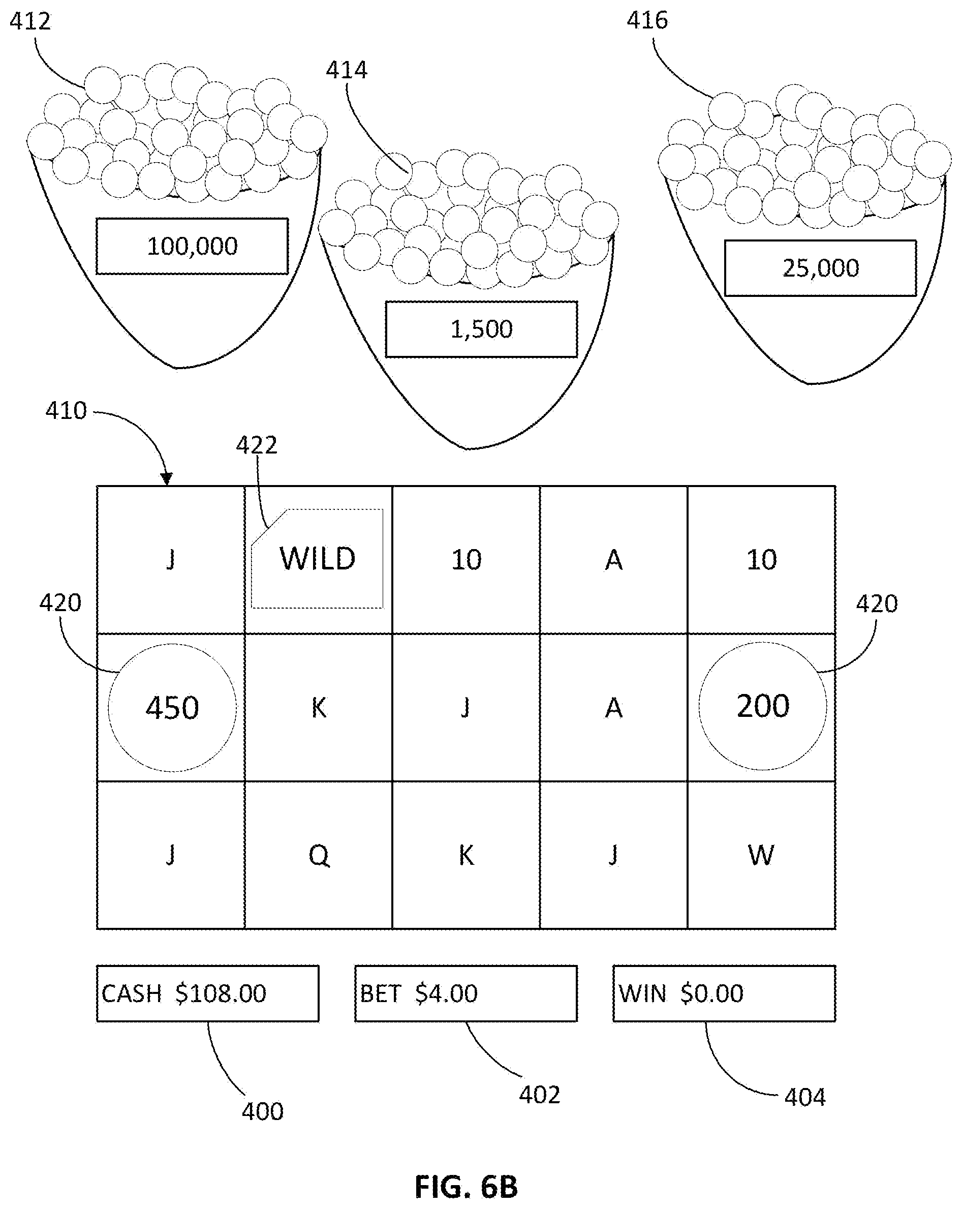 Patent US12592130 Figure 8 – Gaming systems and methods using multi-feature award accumulation
