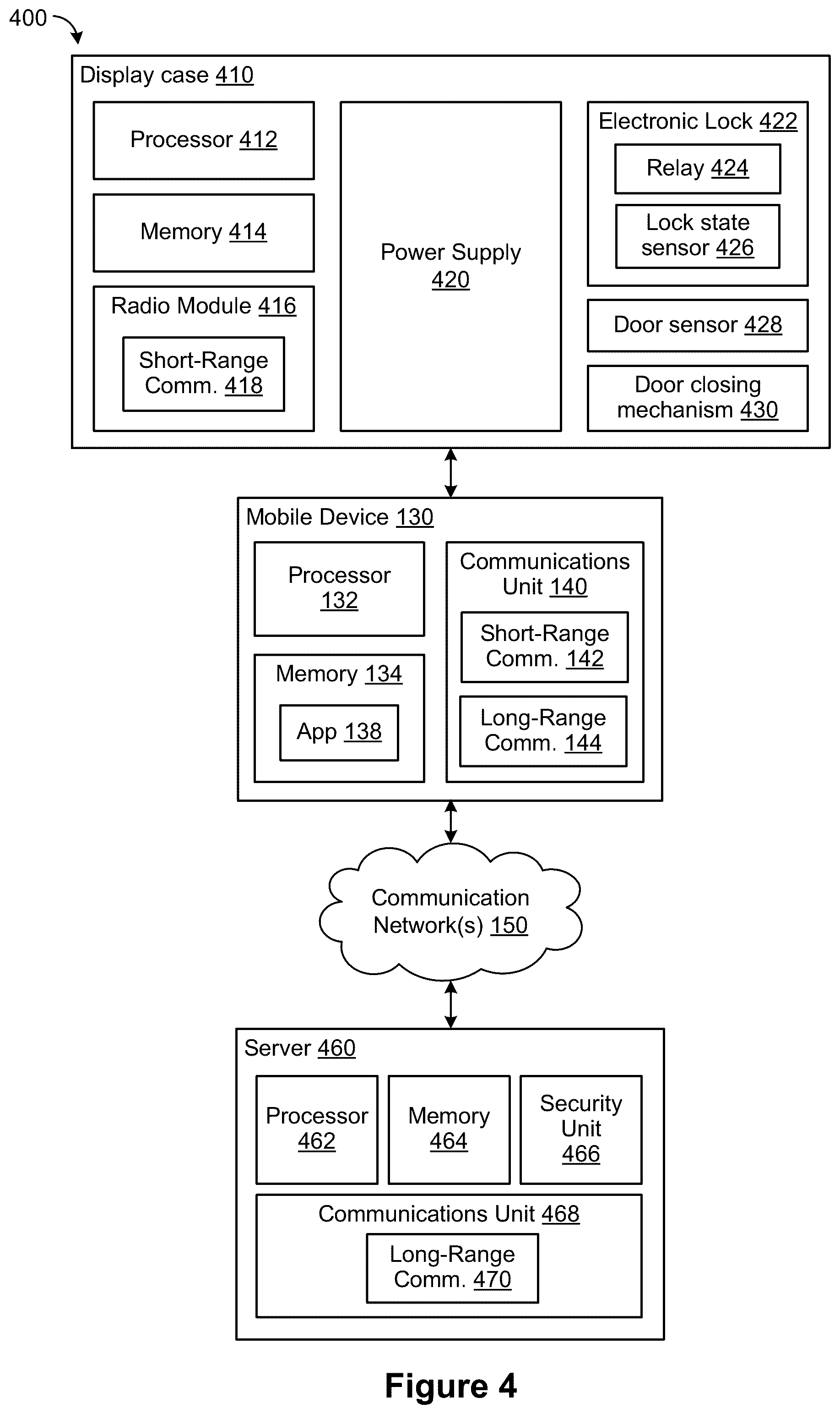 Patent US12592134 Figure 5 – Systems and methods for tool activation and display cabinet locking