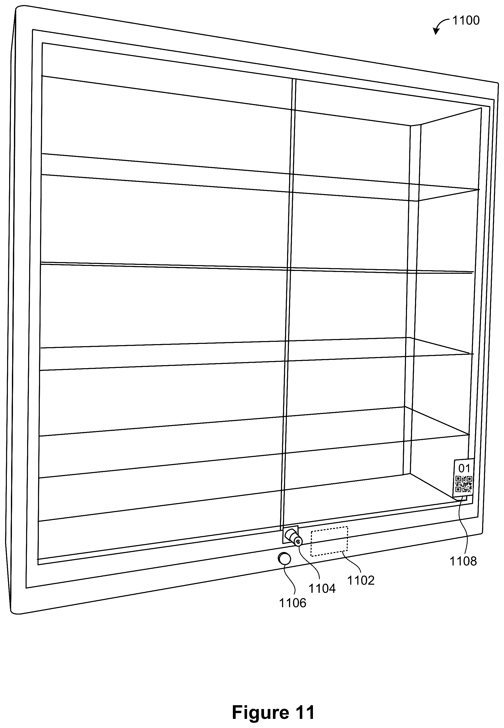 Patent US12592134 Figure 17 – Systems and methods for tool activation and display cabinet locking