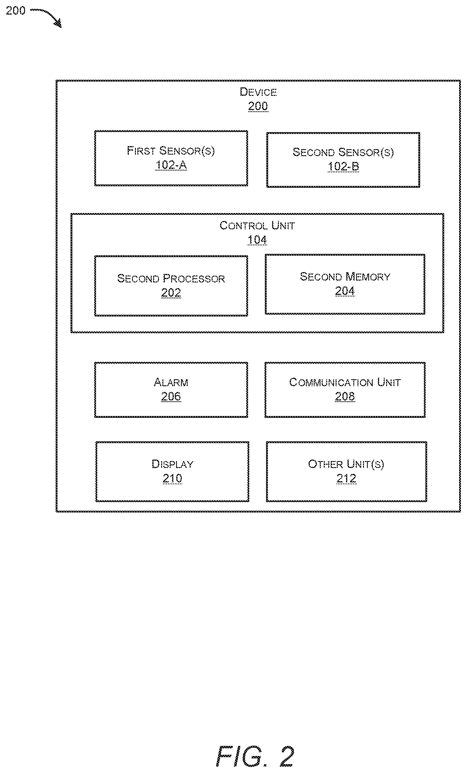 Patent US12592135 Figure 2 – System, device, and method for smoke discrimination and identification of fire source