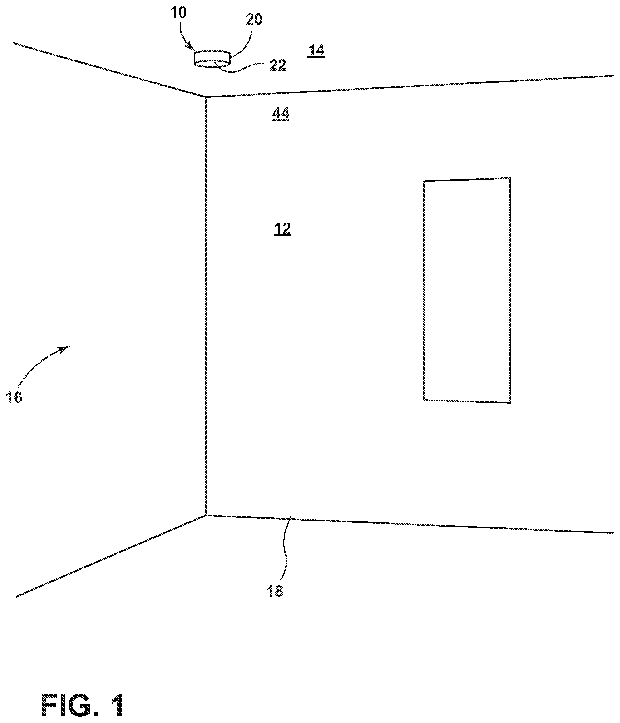 Patent US12592136 Figure 1 – Self-testing detector