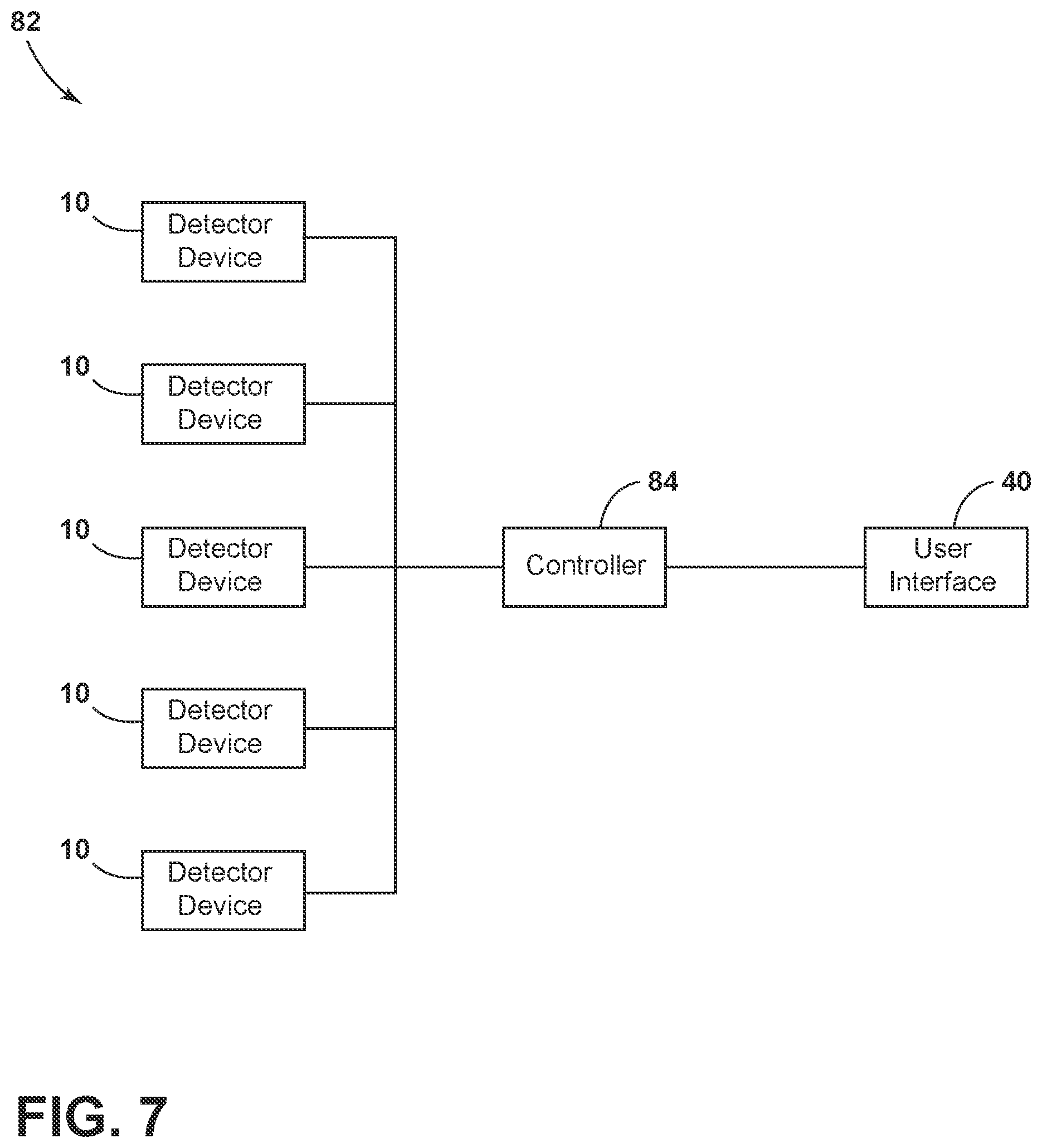 Patent US12592136 Figure 7 – Self-testing detector