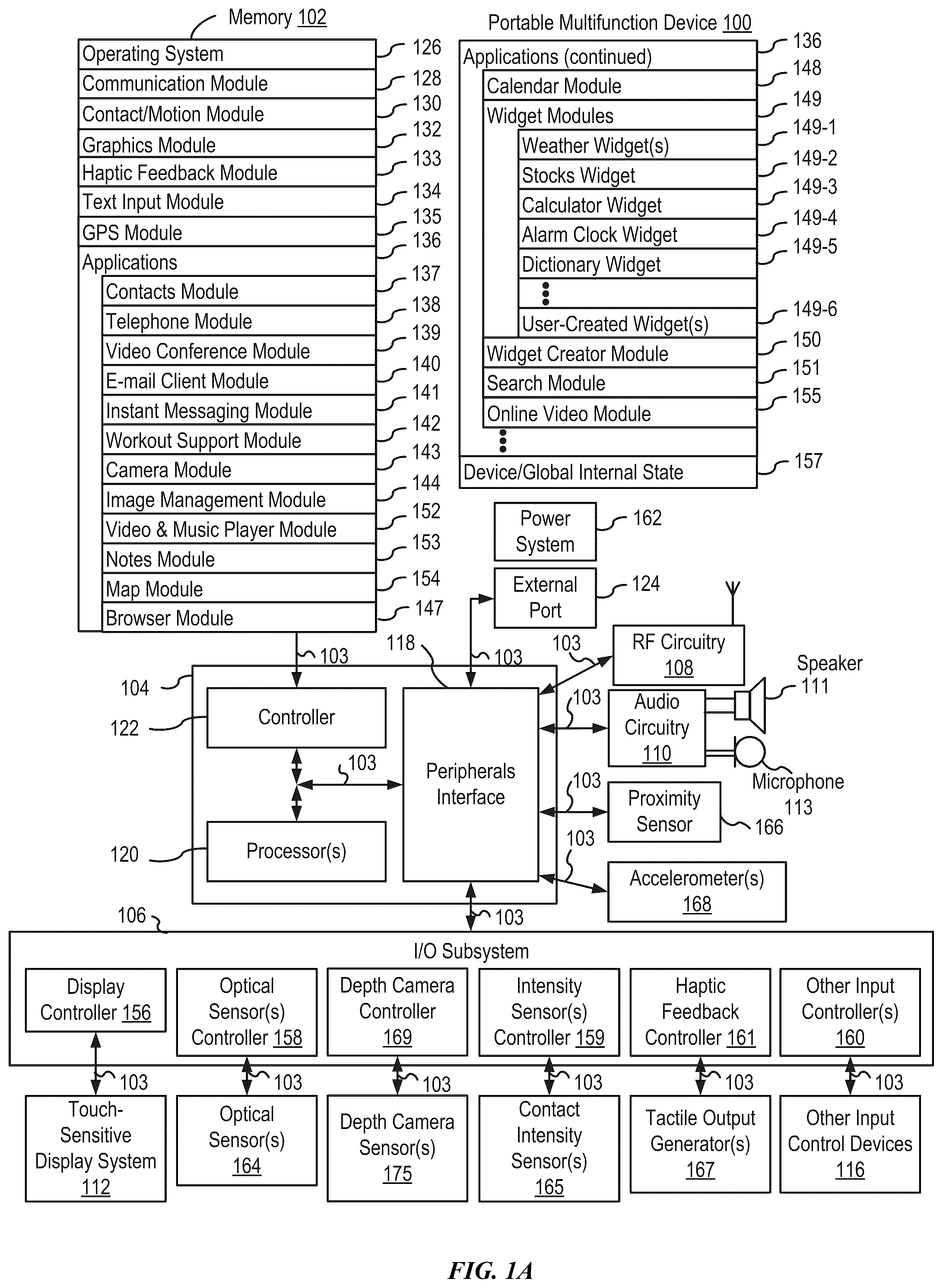 Patent US12592140 Figure 1 – User interfaces for facilitating operations
