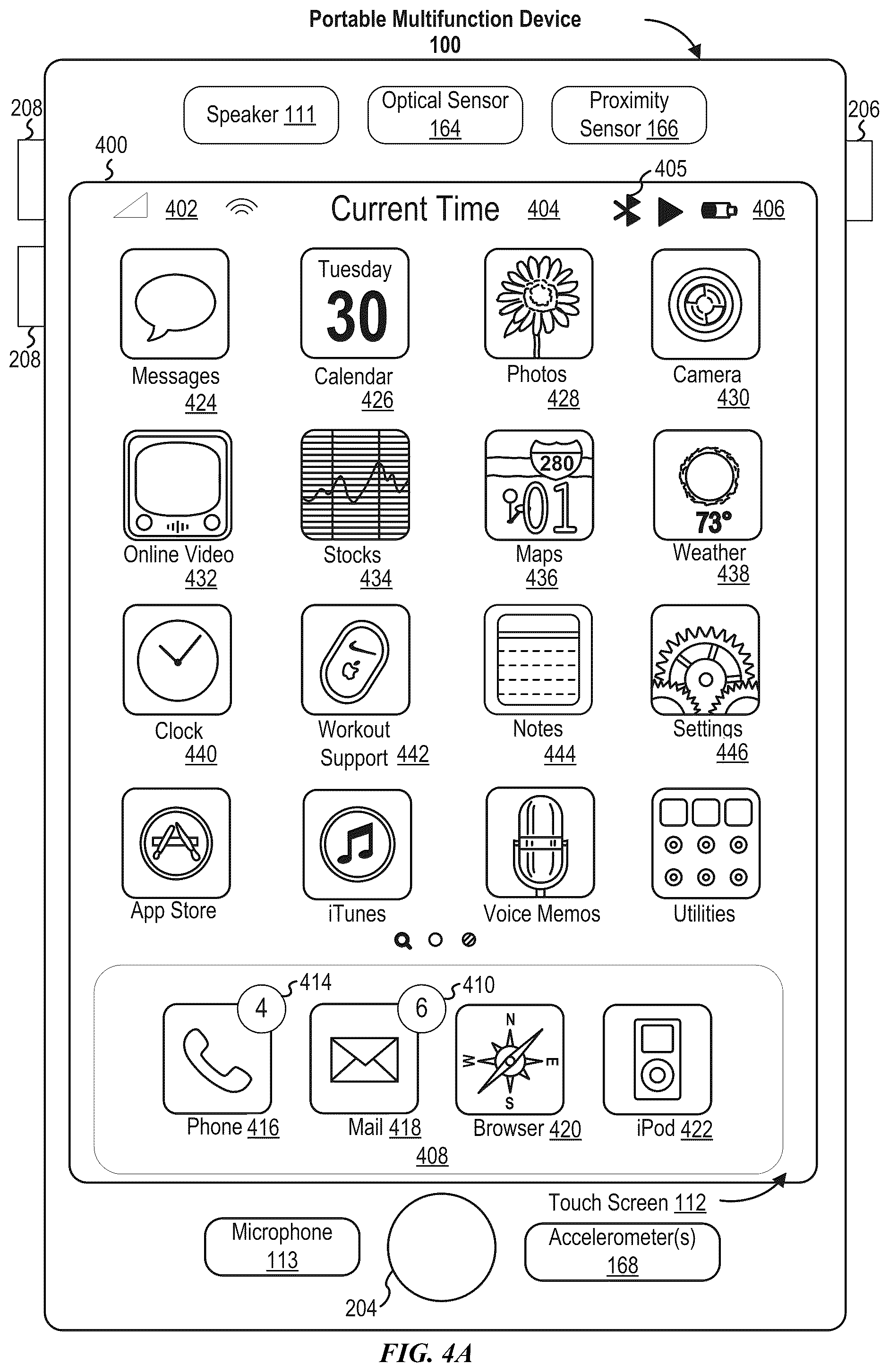 Patent US12592140 Figure 5 – User interfaces for facilitating operations