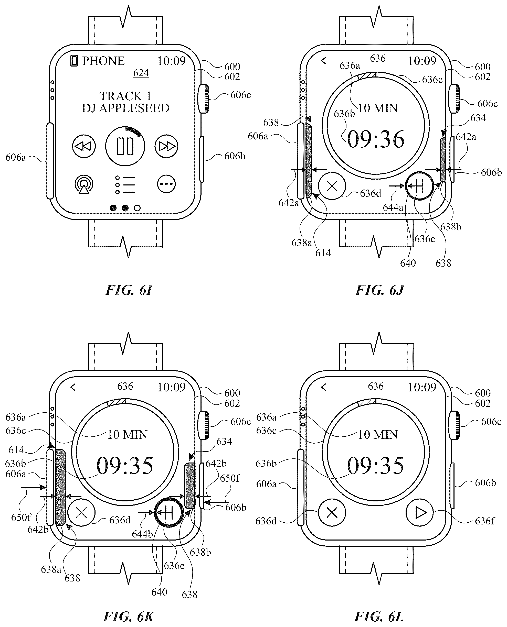 Patent US12592140 Figure 11 – User interfaces for facilitating operations