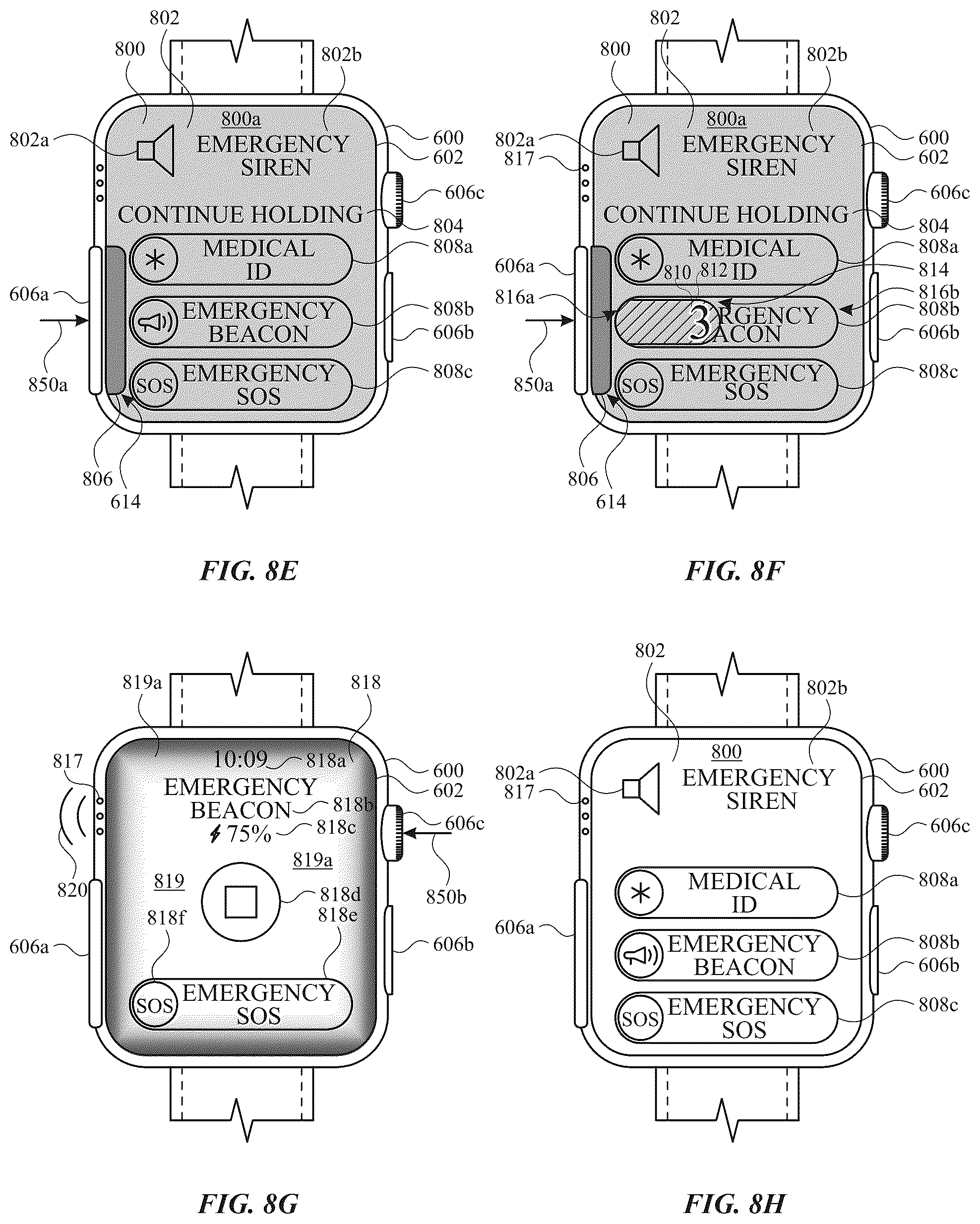 Patent US12592140 Figure 16 – User interfaces for facilitating operations