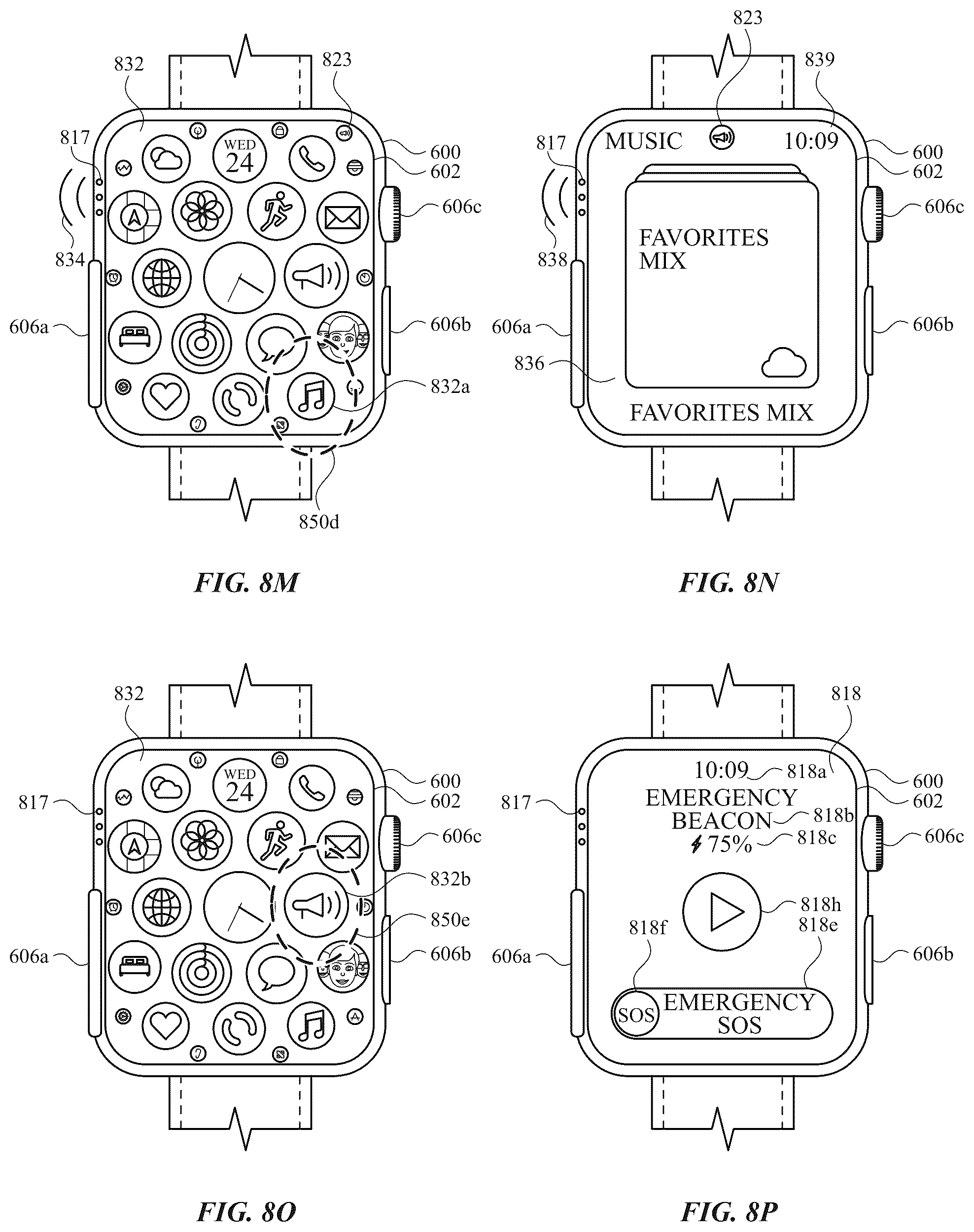 Patent US12592140 Figure 18 – User interfaces for facilitating operations