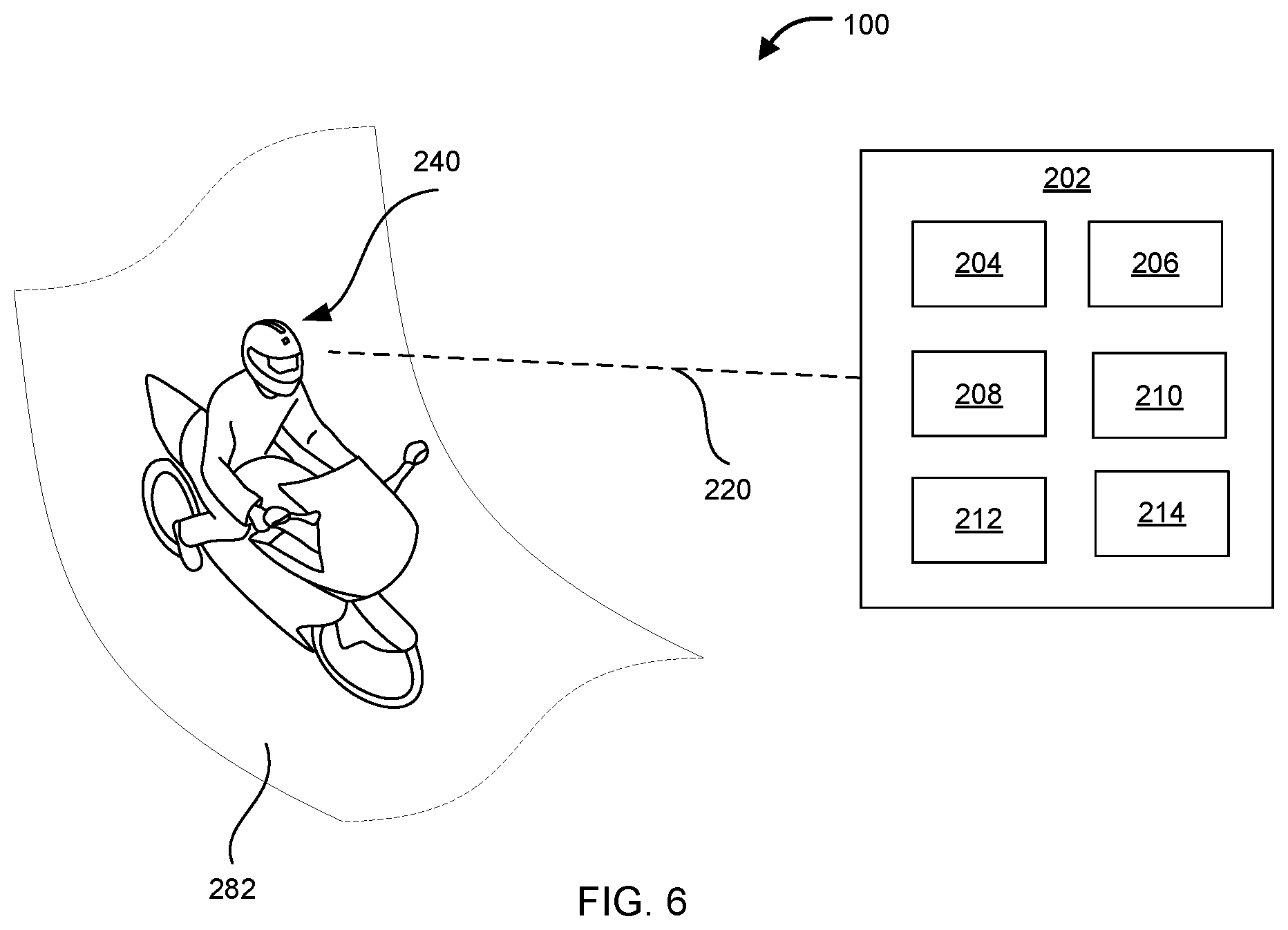 Patent US12592143 Figure 6 – System and device for threat monitoring