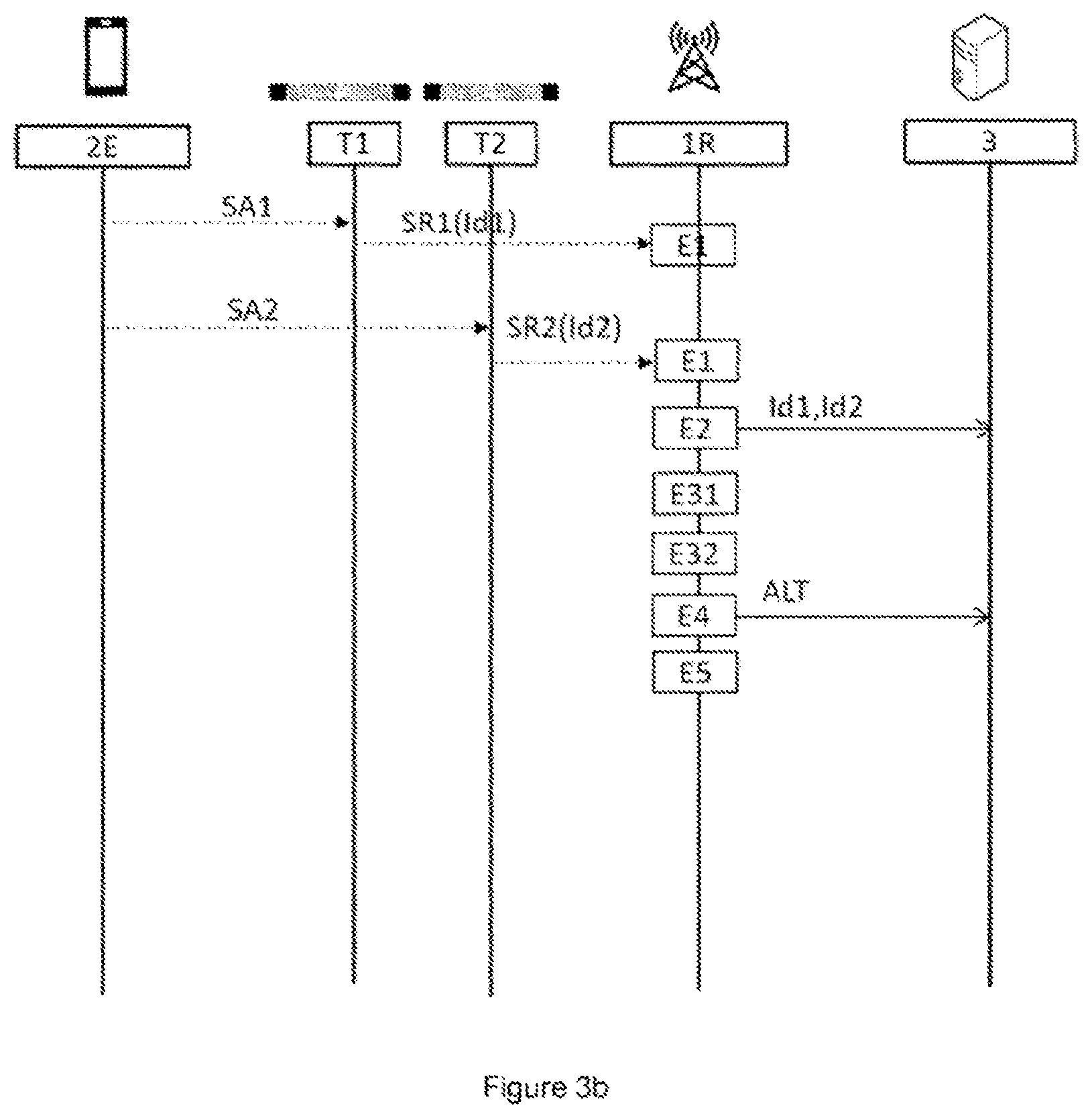 Patent US12592144 Figure 4 – Method for monitoring objects comprising, respectively, tags that backscatter ambient signals