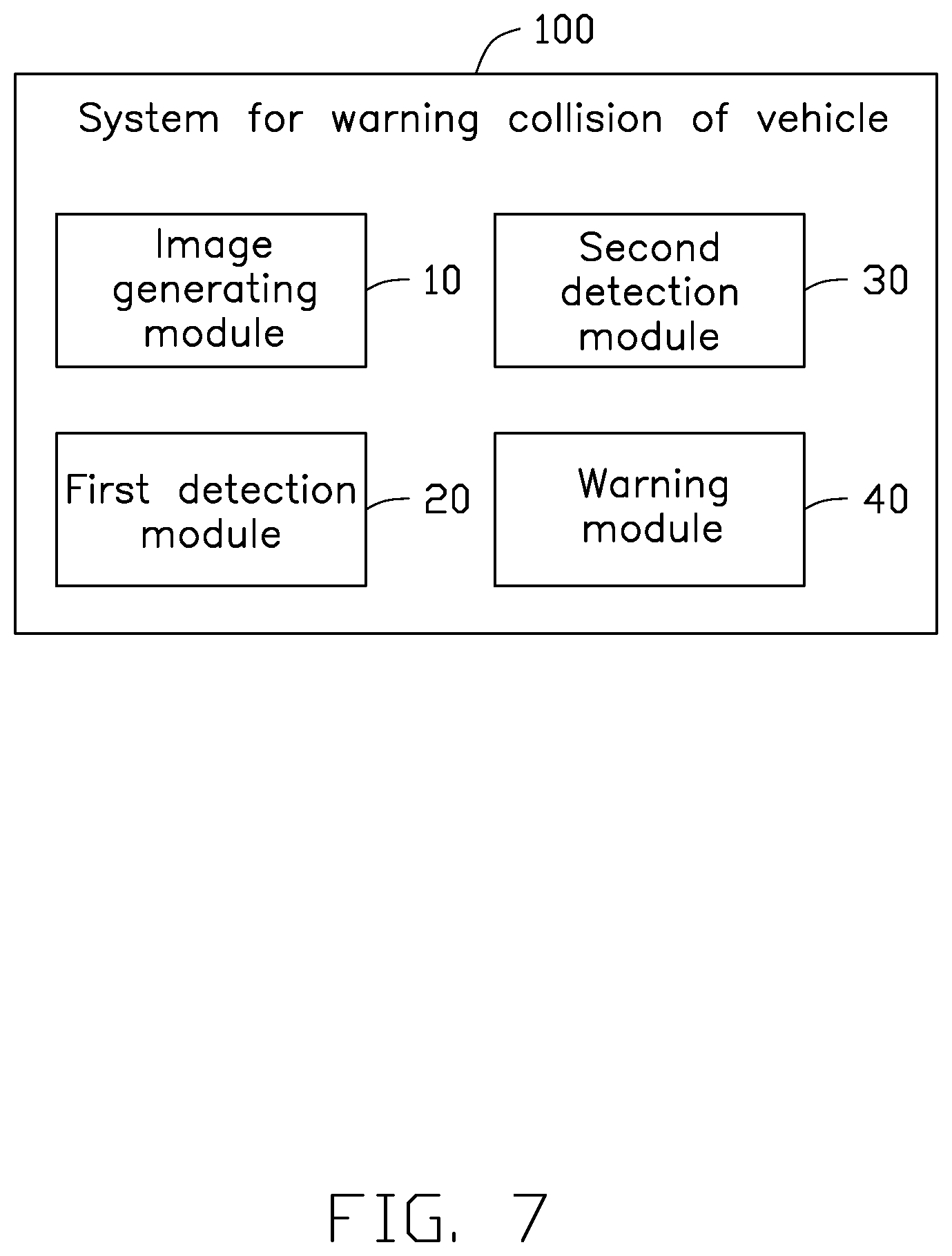 Patent US12592150 Figure 7 – Method for warning collision of vehicle, system, vehicle, and computer readable storage medium