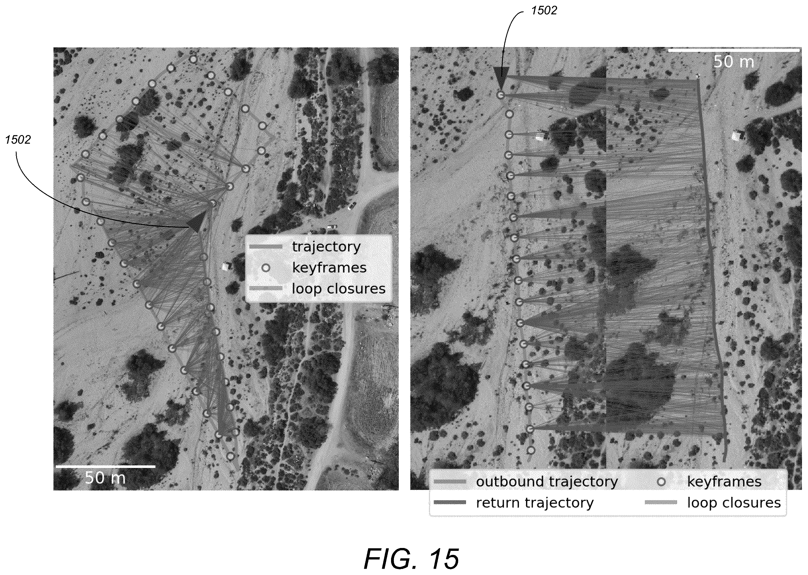 Patent US12592156 Figure 14 – Method and system for on-board localization