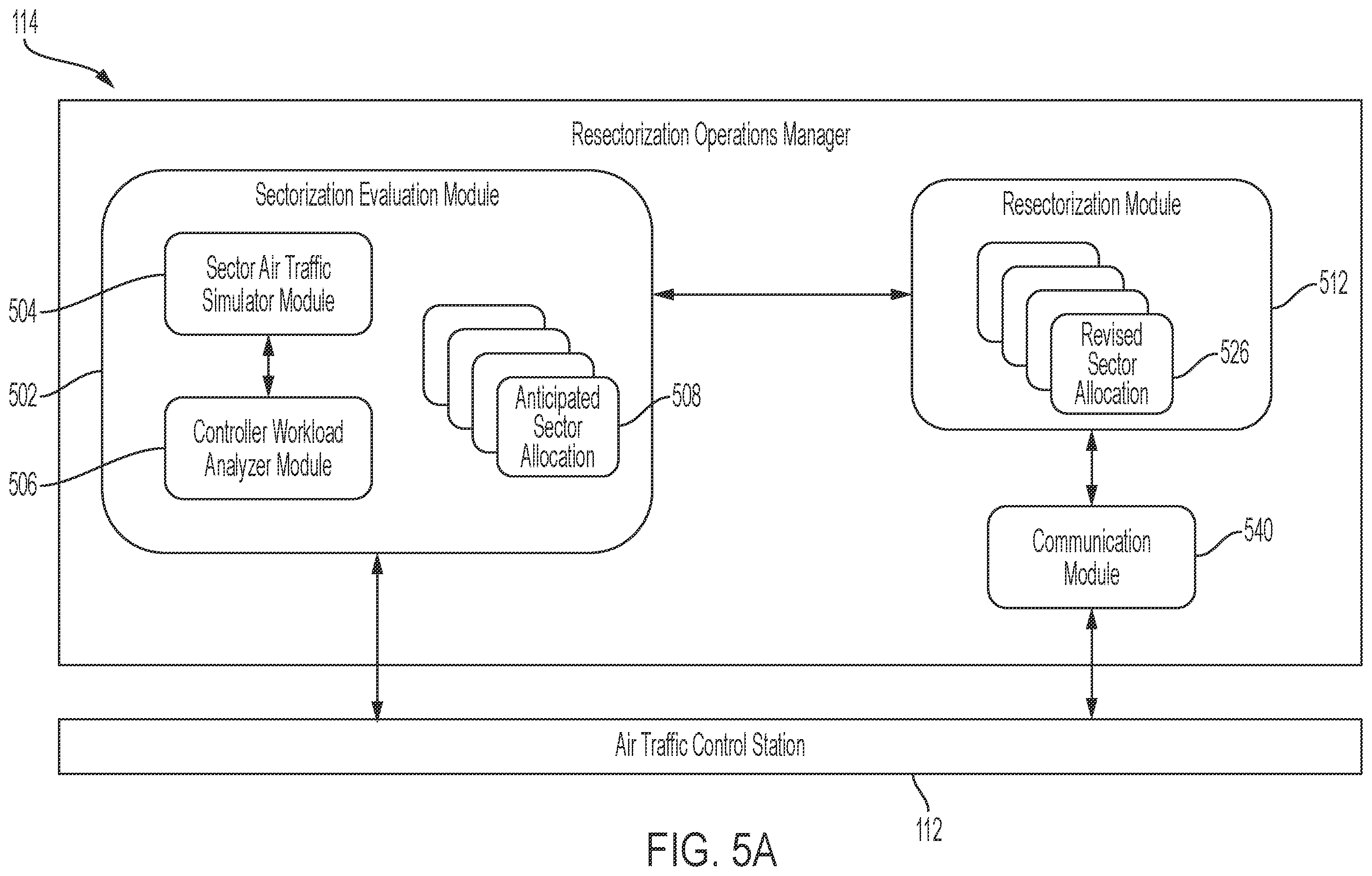 Patent US12592157 Figure 5 – Airspace management systems and methods