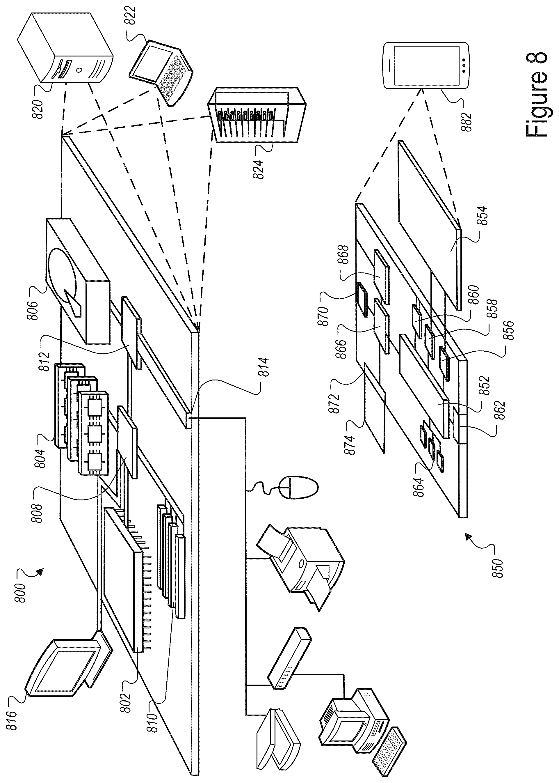 Patent US12592159 Figure 8 – Systems and methods for implementing an educational platform using artificial intelligence
