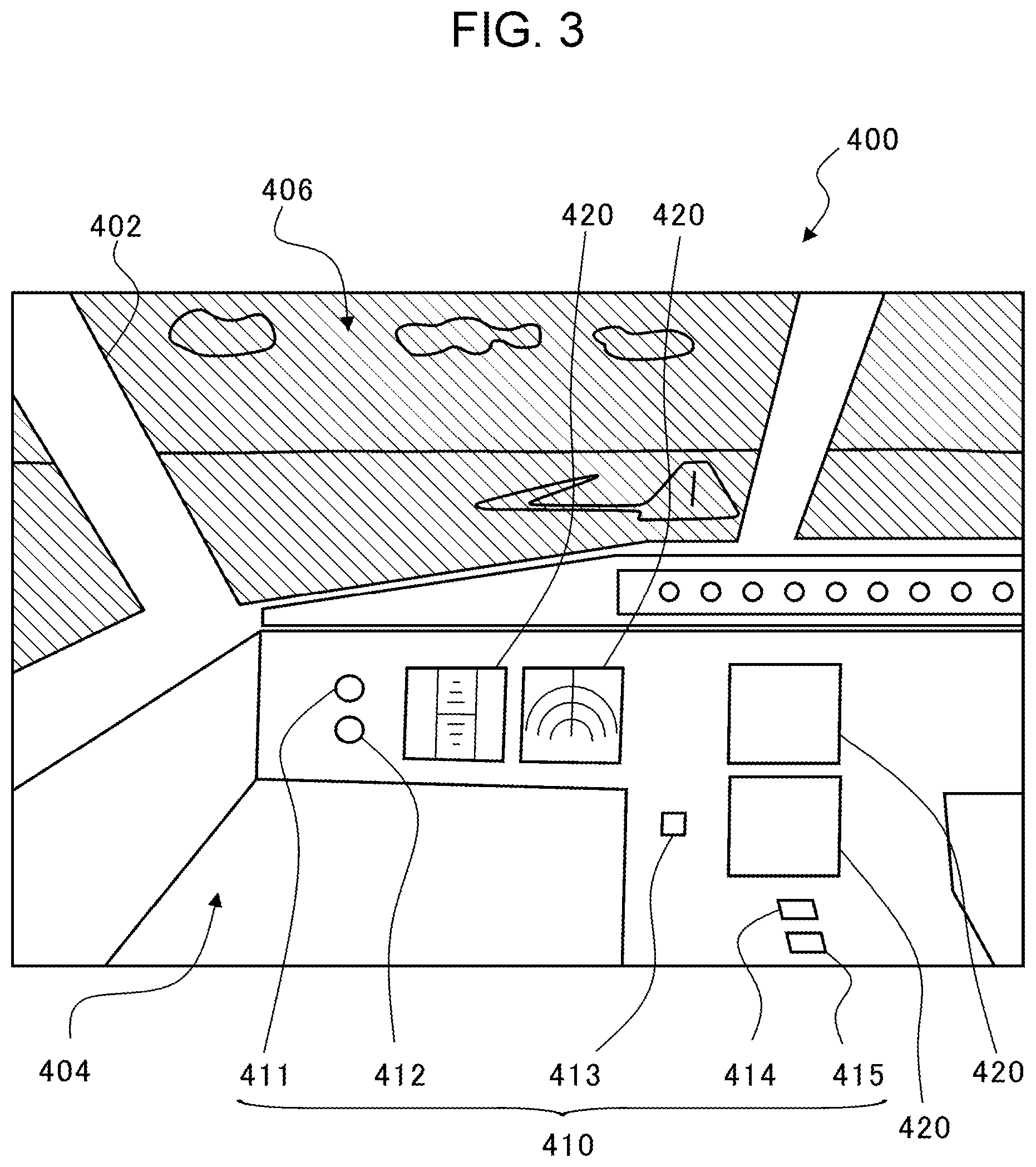 Patent US12592162 Figure 3 – Flight simulation system