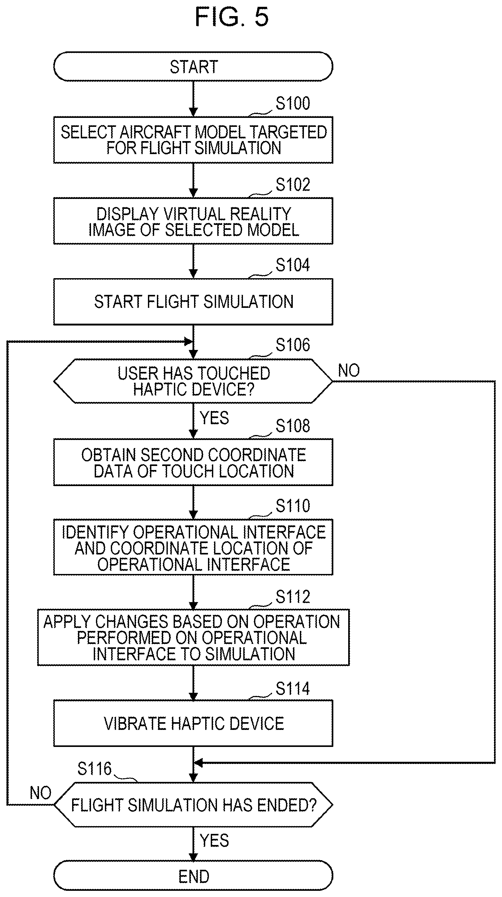 Patent US12592162 Figure 5 – Flight simulation system