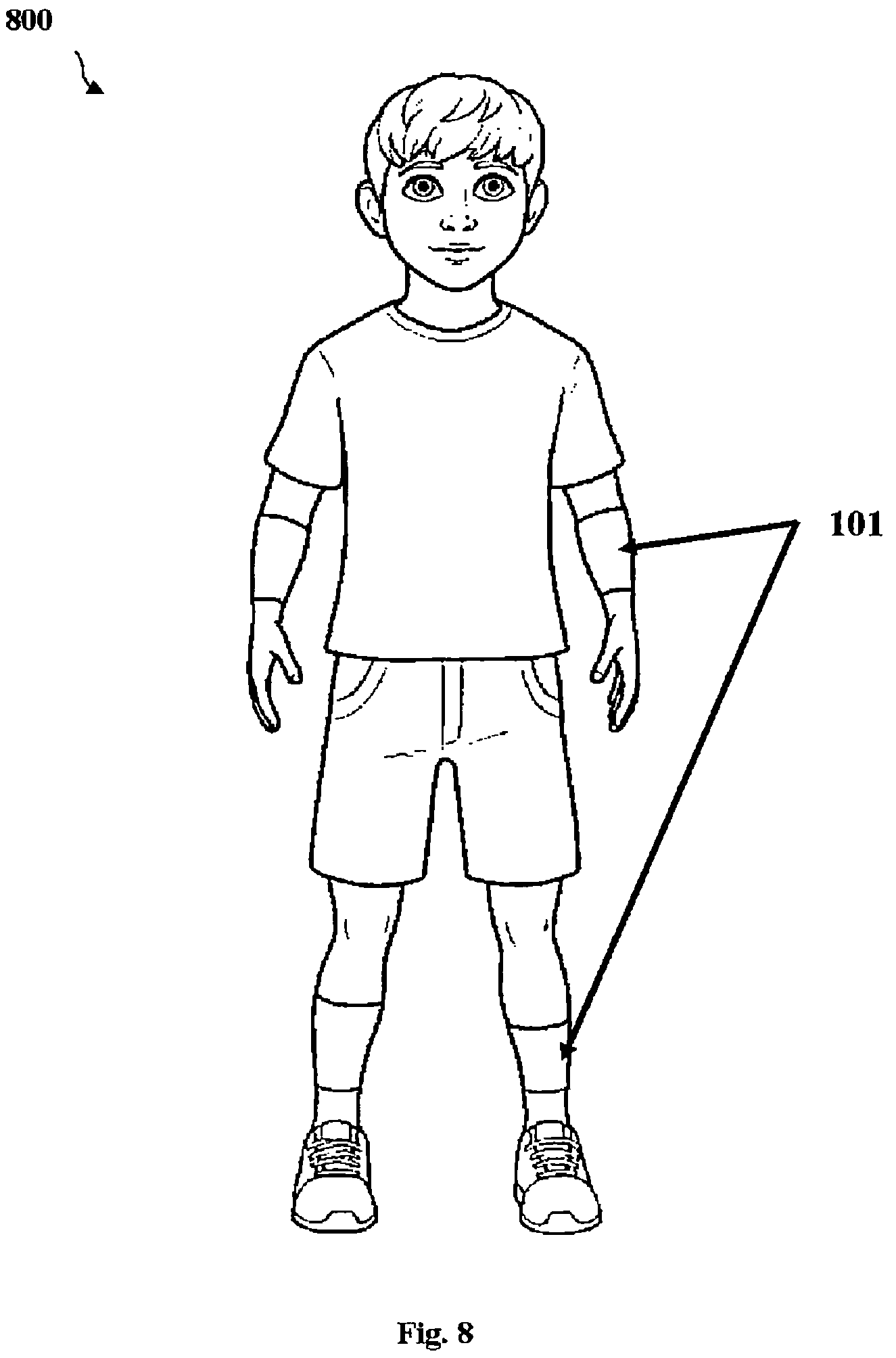 Patent US12592163 Figure 8 – System and method of providing directional assistance and training in a physical activity