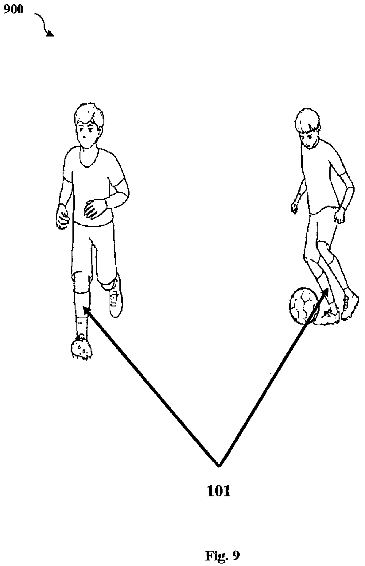 Patent US12592163 Figure 9 – System and method of providing directional assistance and training in a physical activity