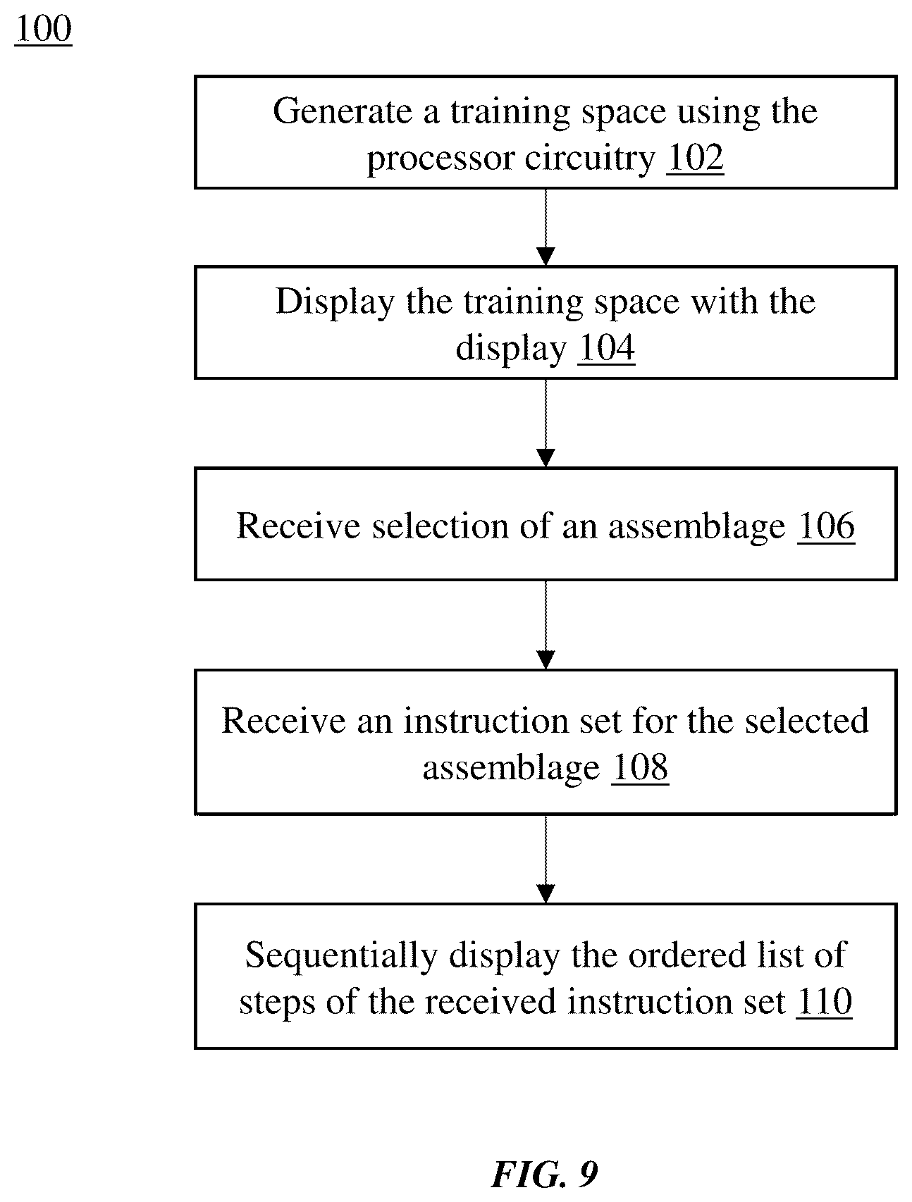 Patent US12592164 Figure 4 – Virtual reality training simulator