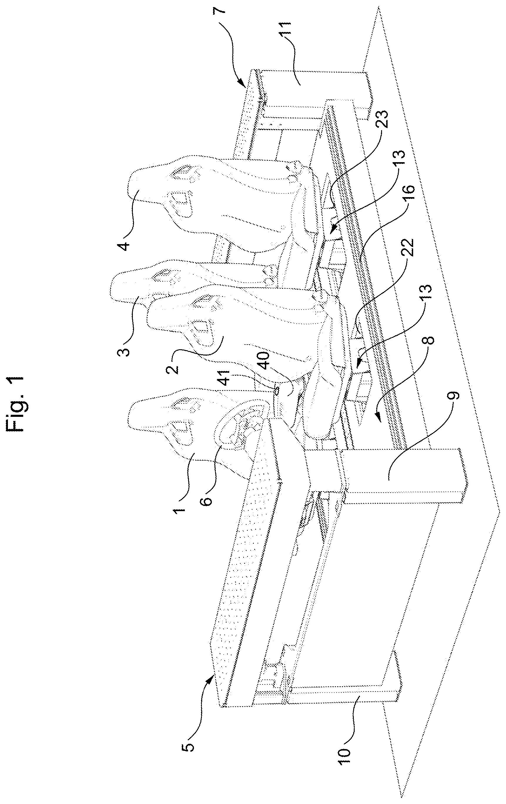 Patent US12592166 — Device for the creation and management of style prototypes with the integration of physical and virtual tools — Figure 1