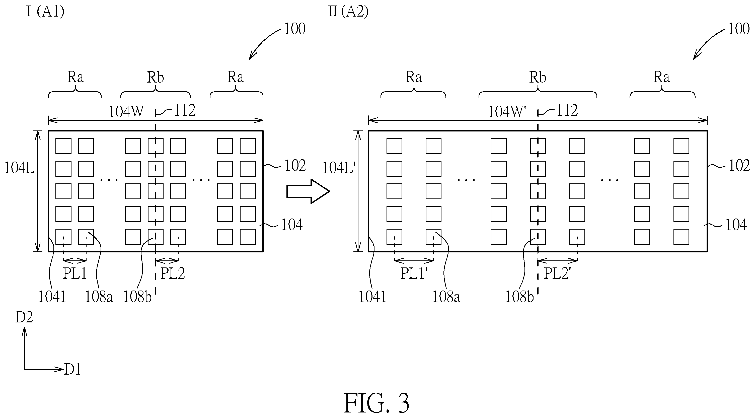 Patent US12592167 Figure 3 – Curvature variable device